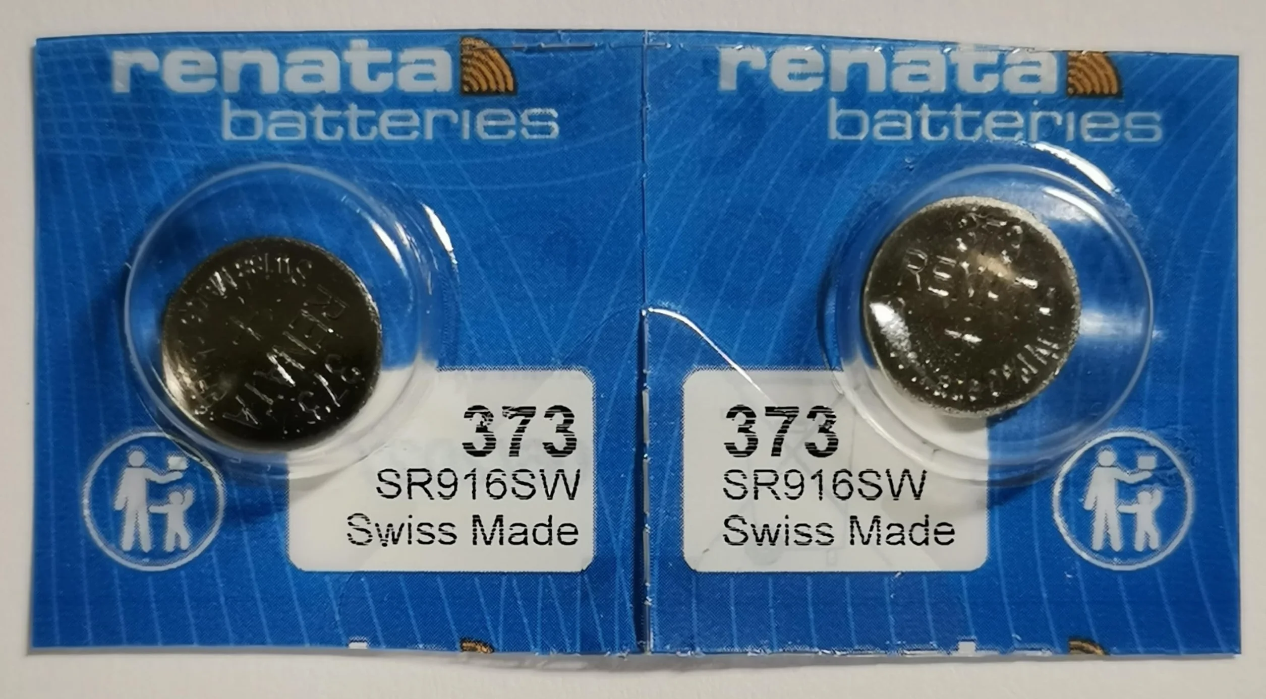 Dwie baterie renata 373 SR916SW