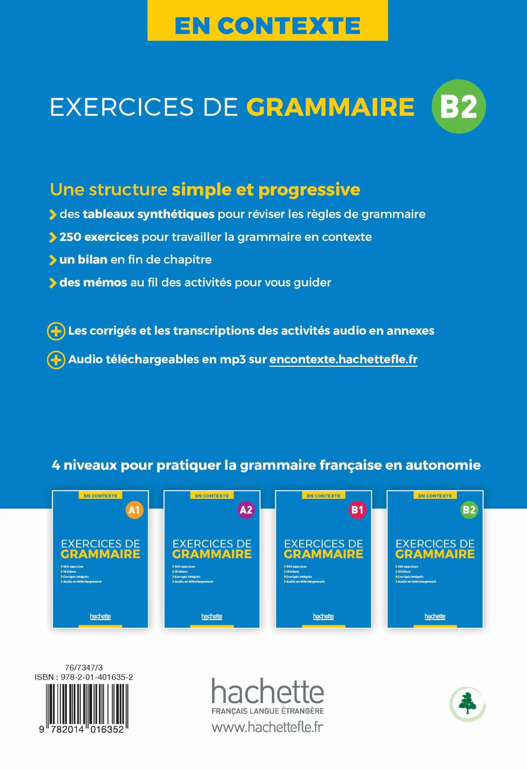 En Contexte - Exercices de grammaire (B2): Vol. 2