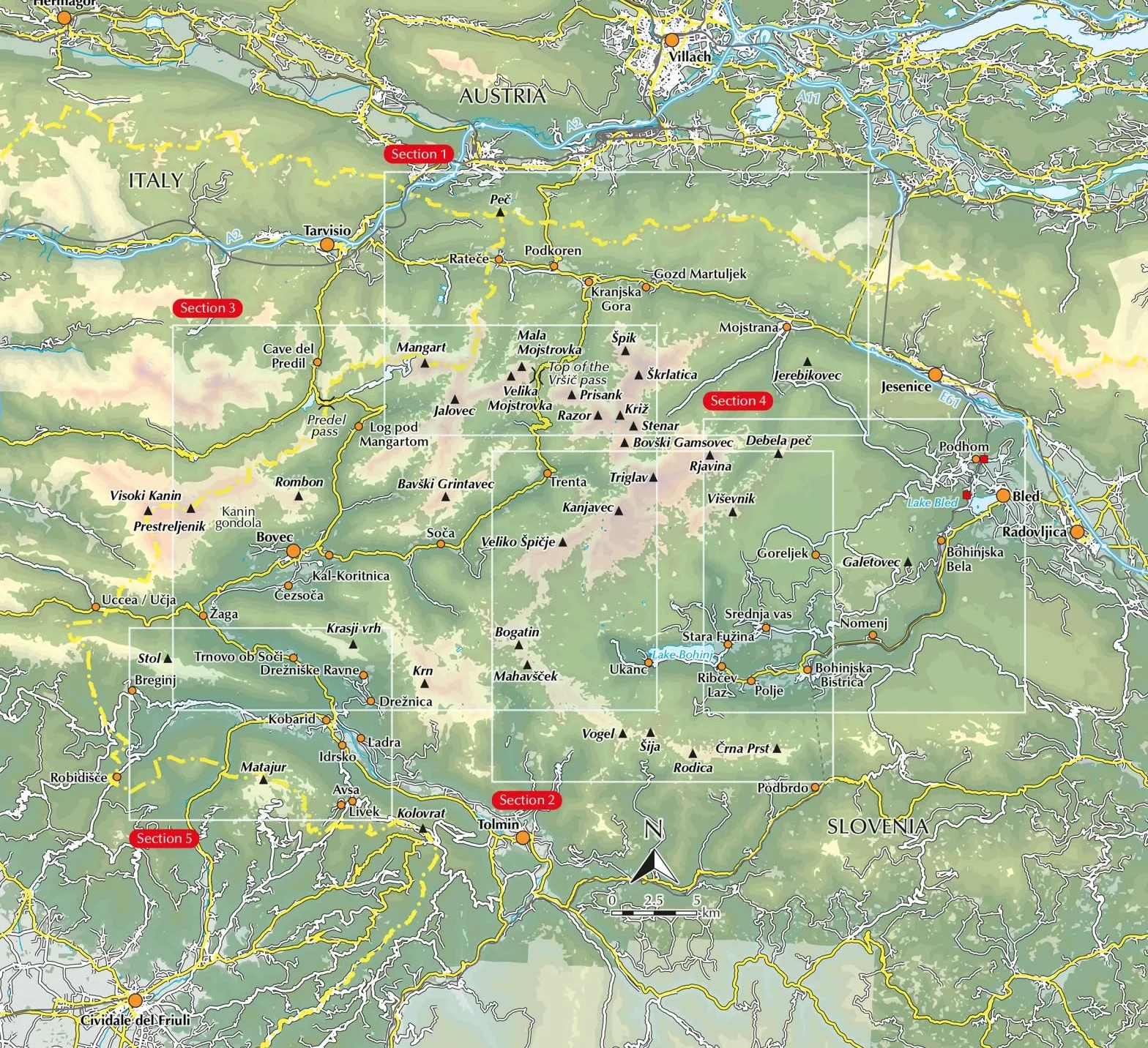Walking the Julian Alps of Slovenia: Mountain Walks and Short Treks
