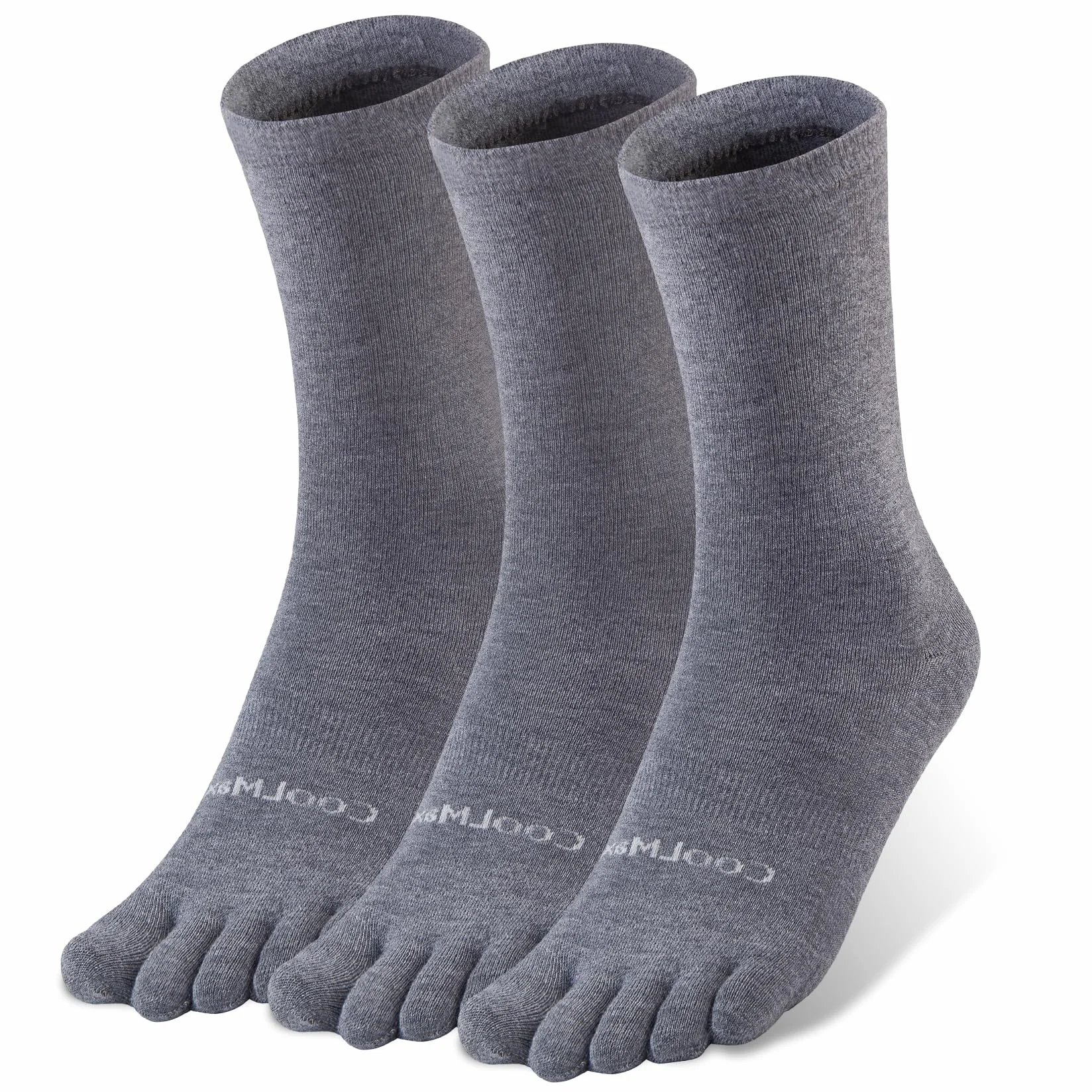 Toe Socks Liner Crew Socks Dla Mężczyzn Kobiety Coolmax Five Finger Socks 3 Pary Running Socks