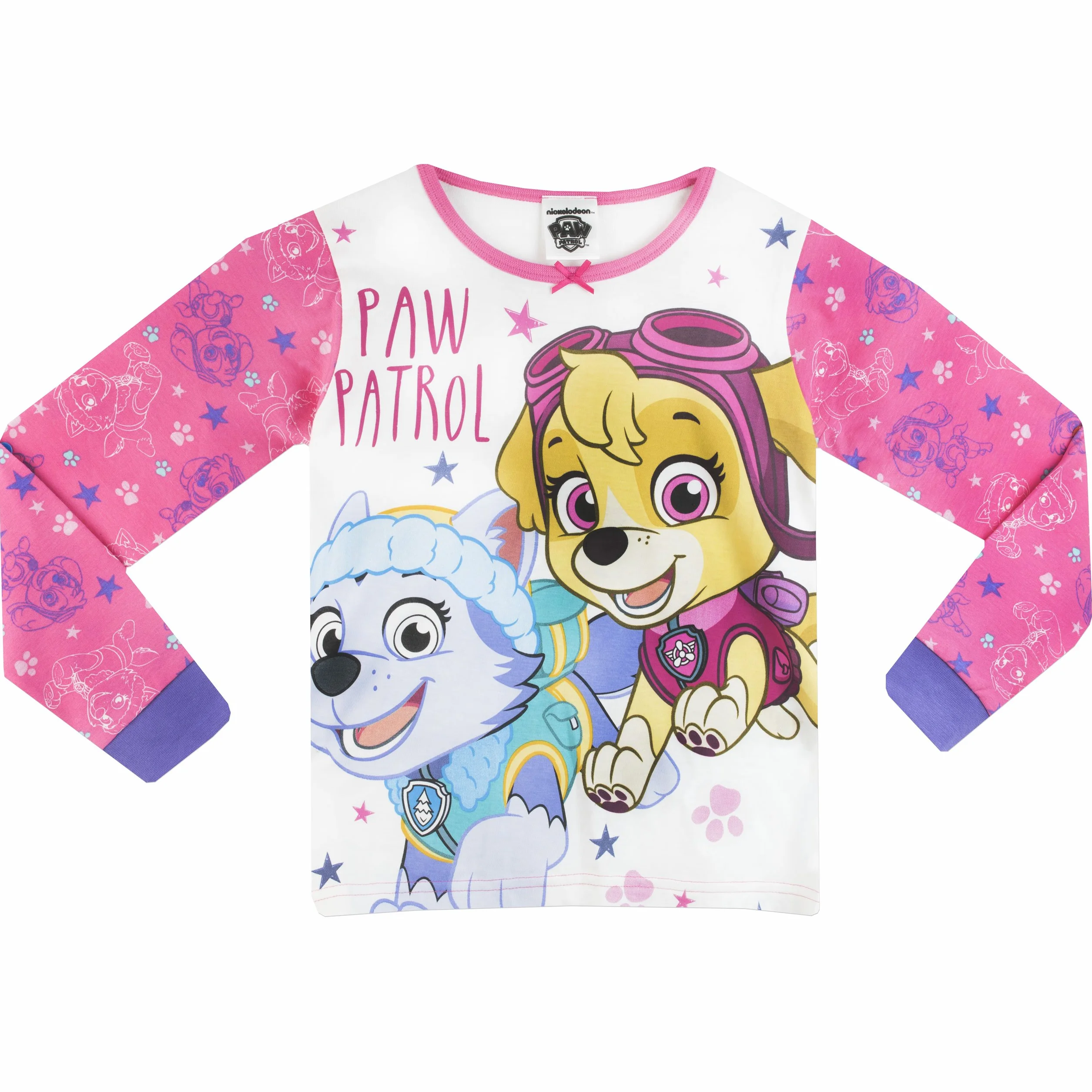 PAW PATROL Piżama dziewczęca Skye i Everest
