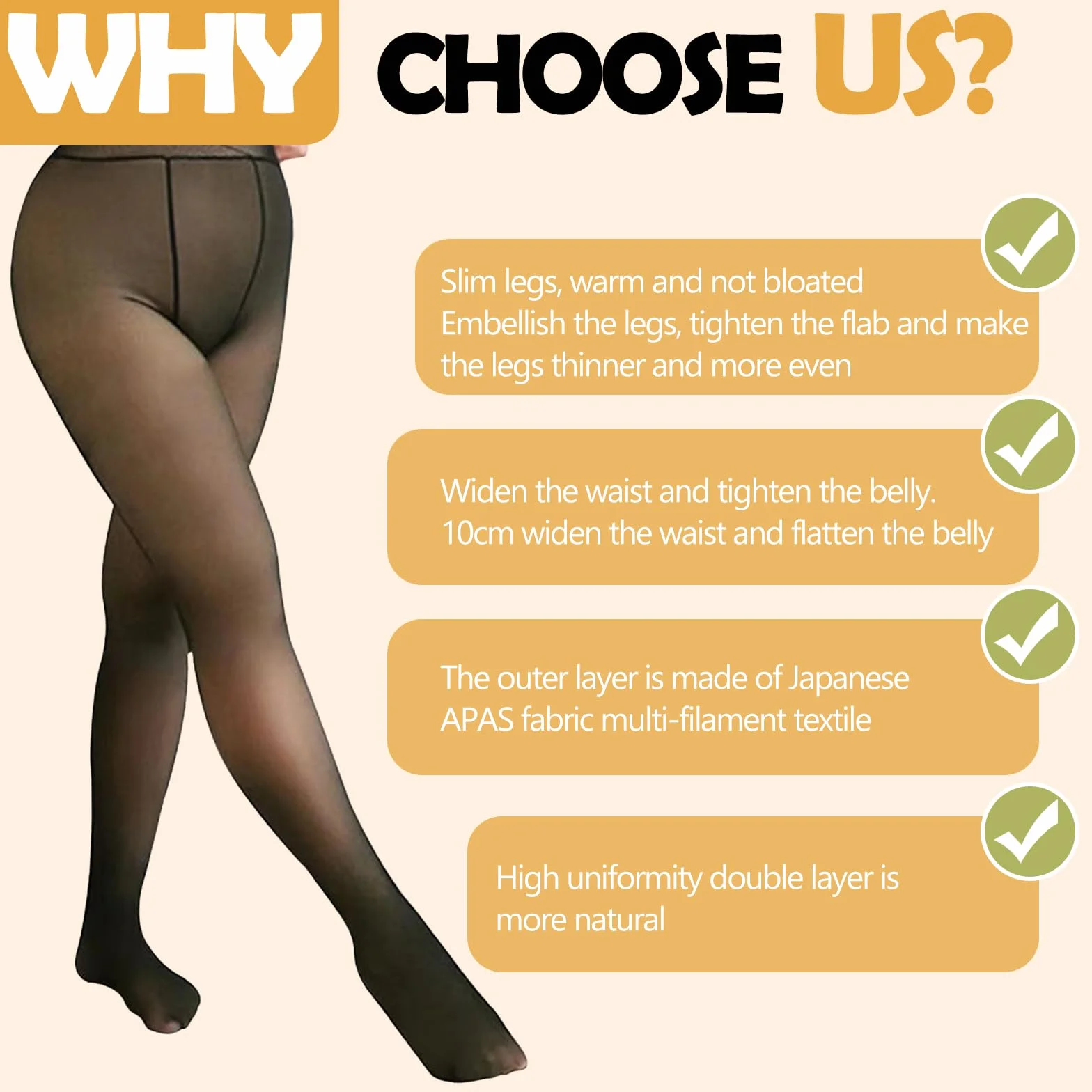 Bezszwowe legginsy termiczne dla kobiet, termiczne damskie zimowe, damskie legginsy termiczne, damskie zimowe legginsy termiczne, spodnie termiczne damskie (Hei), 1 sztuka, 30