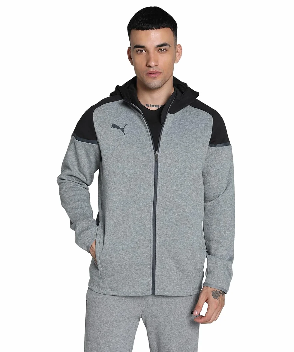 PUMA Męska kurtka z kapturem Teamcup Casuals Jkt