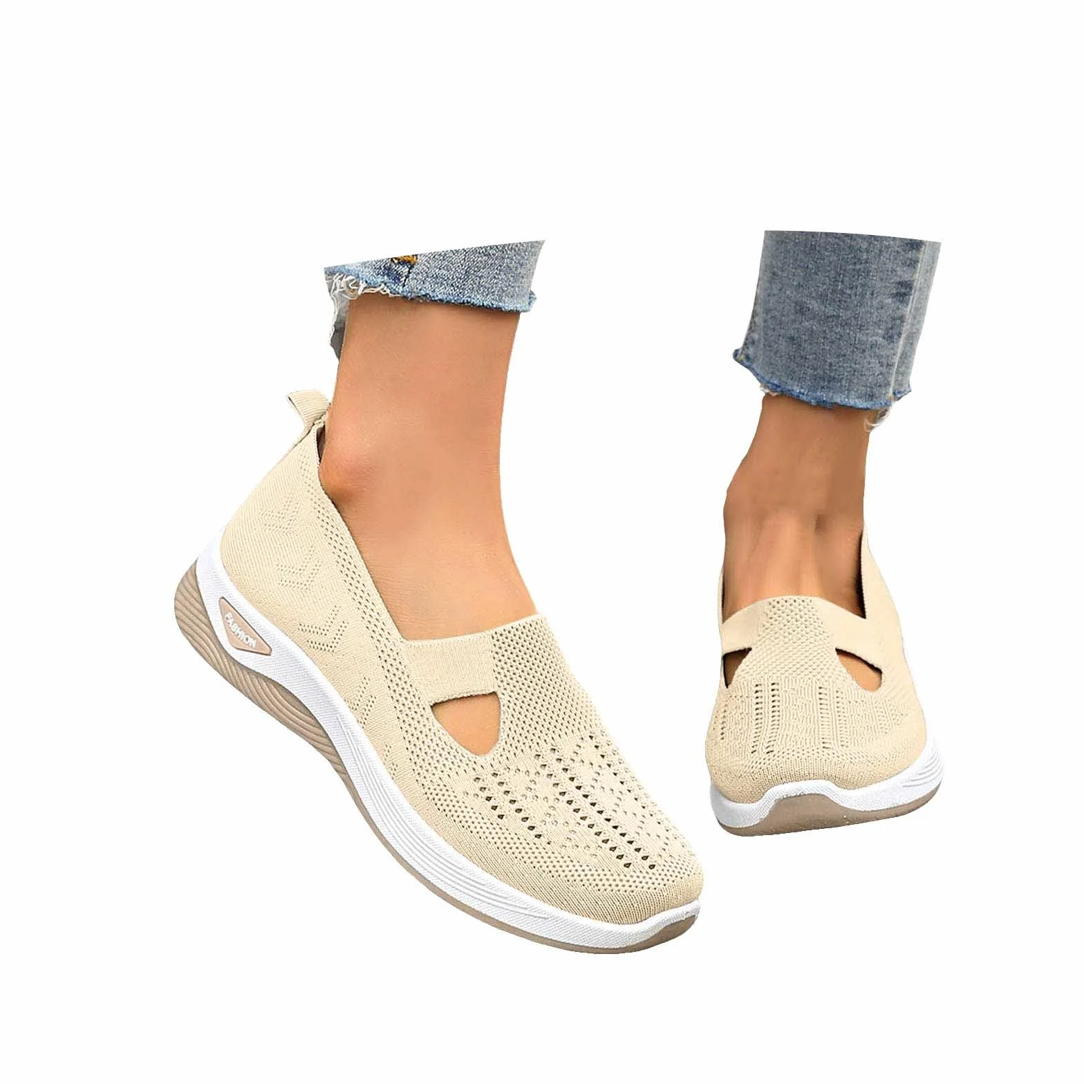 Ortopedyczne buty damskie, buty do chodzenia, na lato, szerokość H, buty letnie, buty zdrowotne, szerokie stopy, lekkie buty do chodzenia boso, oddychające, eleganckie i wygodne buty do biegania