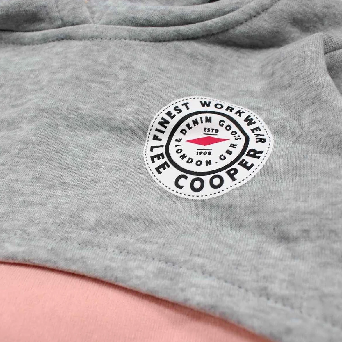 Lee Cooper Jogging dla dziewczyn, wygodne i stylowe ubrania, nowoczesny design dla dzieci, Szary, rozmiar uniwersalny