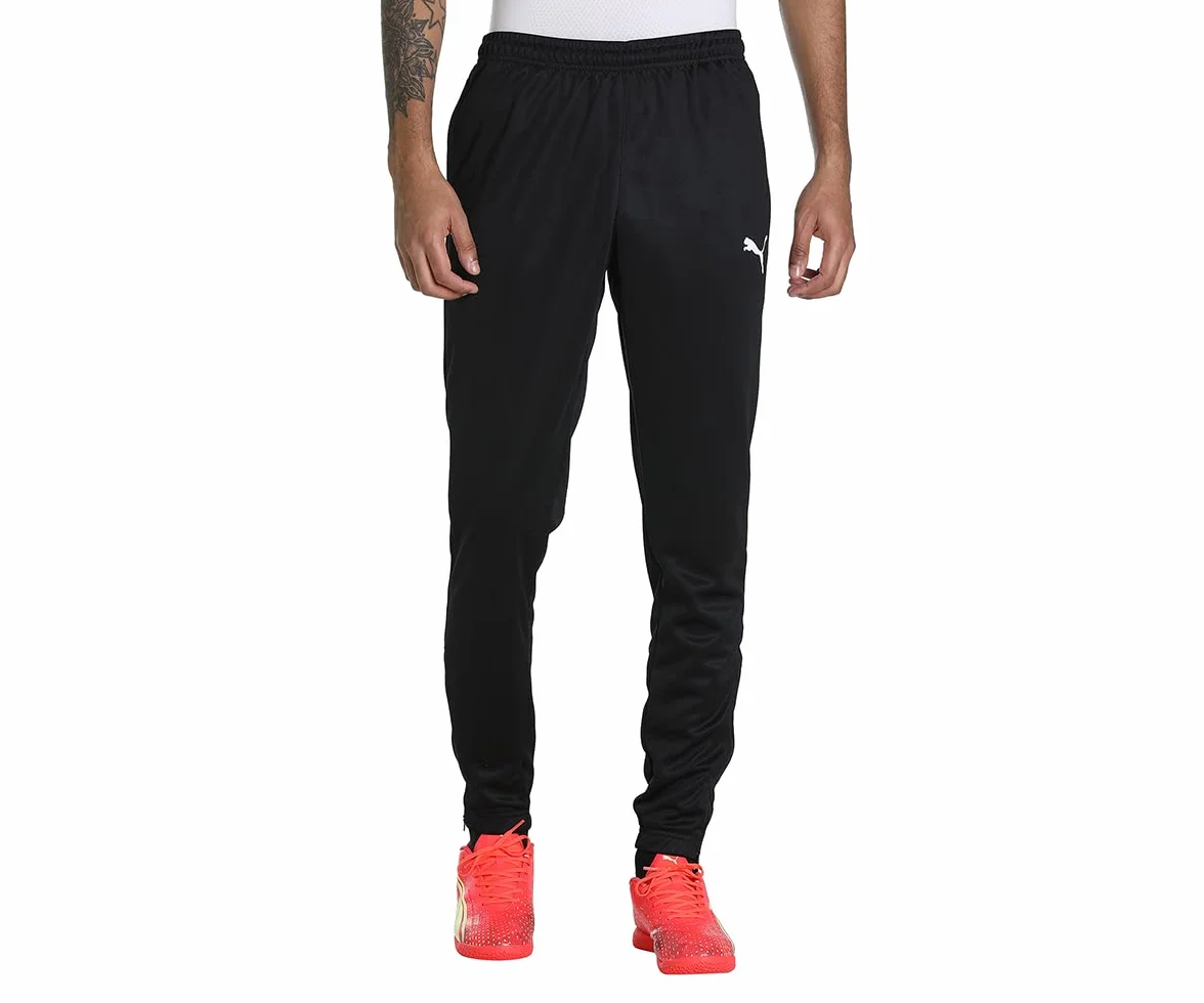 Puma Uniseks Teamrise Poly Training Pants Spodnie Treningowe, Puma Black-Puma White, 3XL