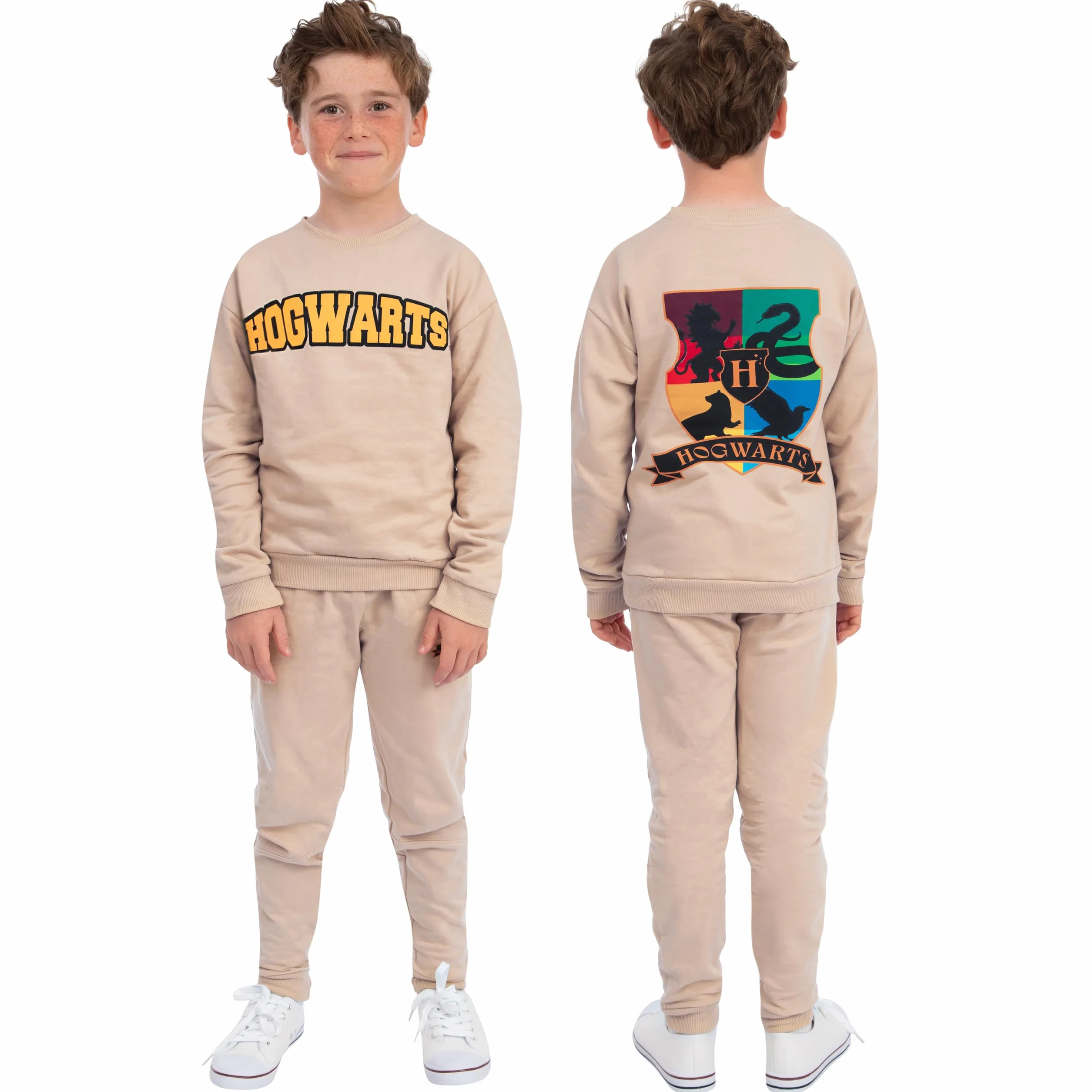 Harry Potter Zestaw Bluza I Spodnie Dresowe Dla Chłopców, Dwuczęściowy Strój Hogwarts, Odzież Chłopięca Hogwarts