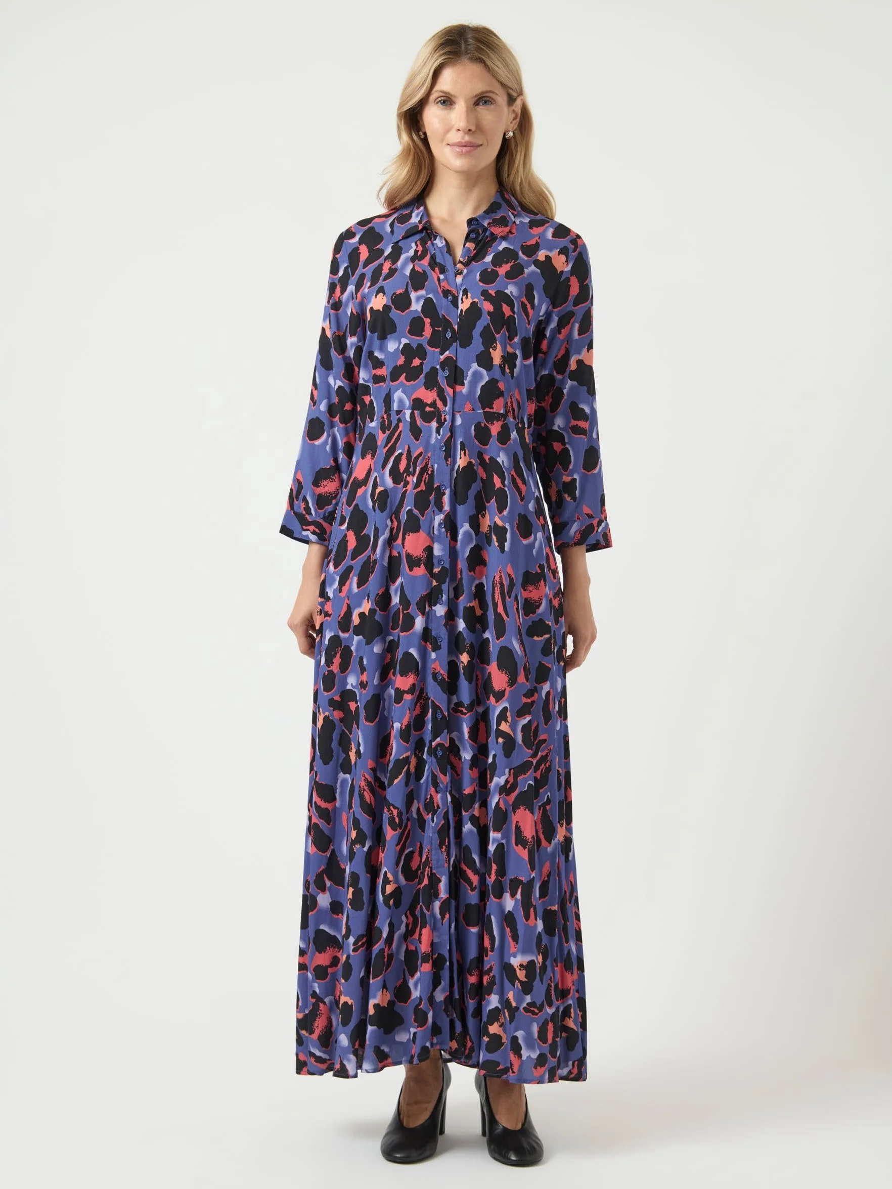 Yassavanna Long Shirt Dress S. Noos, skipper blue, XL