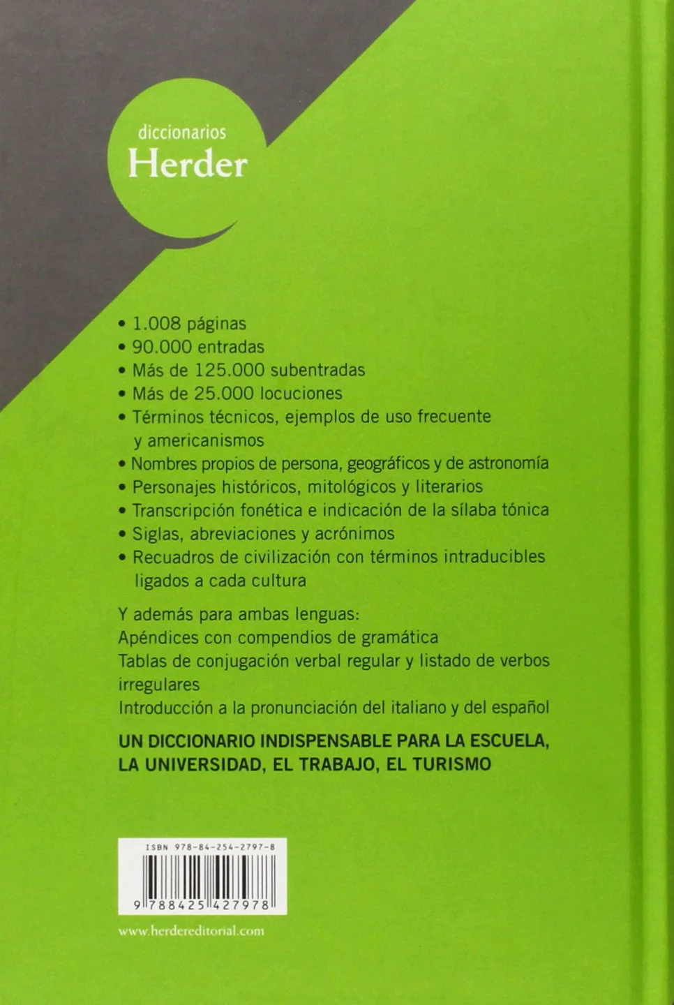 Diccionario Avanzado Italiano: Italiano-Spagnolo / Español-Italiano