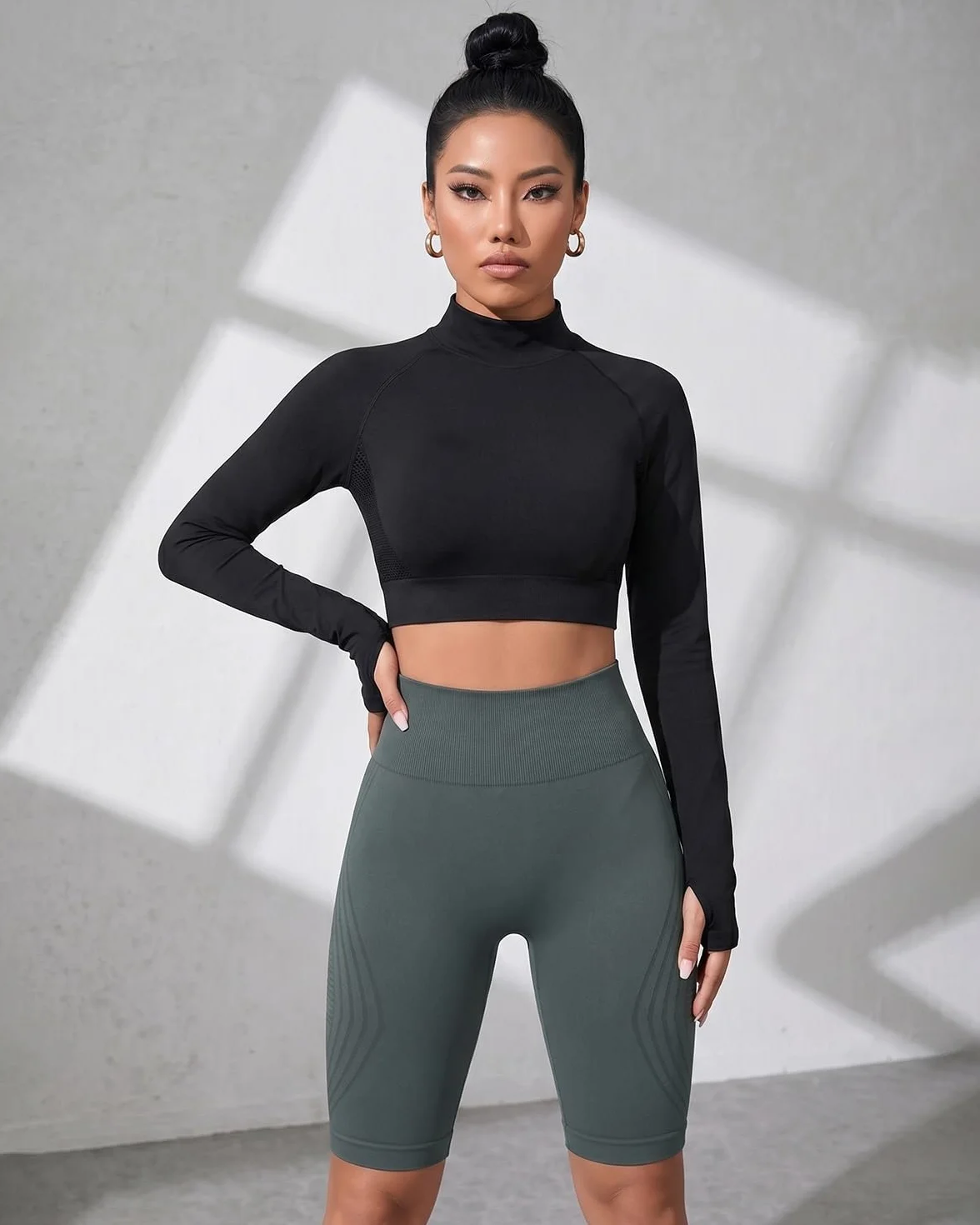 Damskie legginsy antycellulitowe, antycellulitowe, legginsy wyszczuplające, push up, spodnie sportowe do jogi, fitness
