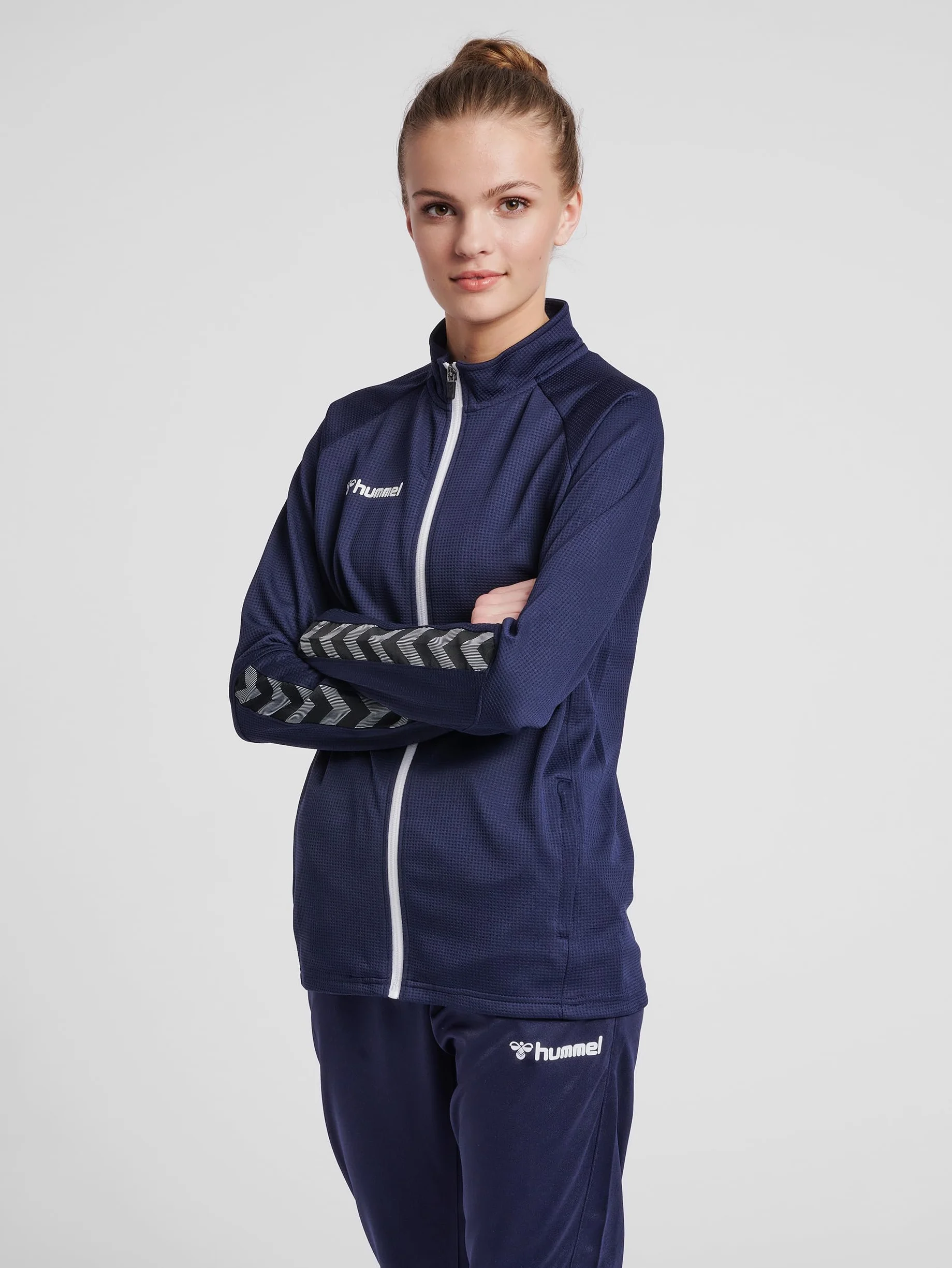 hummel Kurtka Kobiety Hmlauthentic Women Poly Zip Jacket