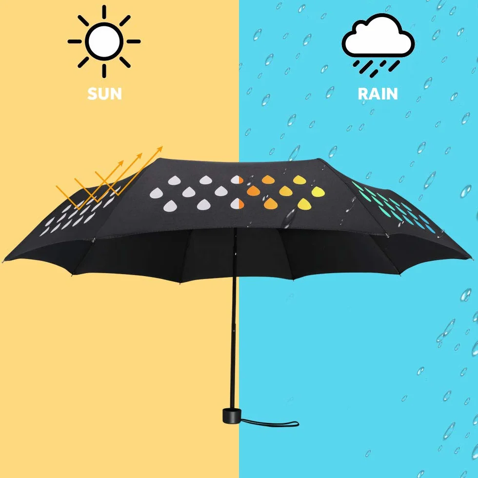 Vicloon Wiatroodporny kompaktowy parasol podróżny z 10 żebrami, automatycznie składany, lekki, przenośny, solidny, wzmocniony baldachim, dla mężczyzn i kobiet