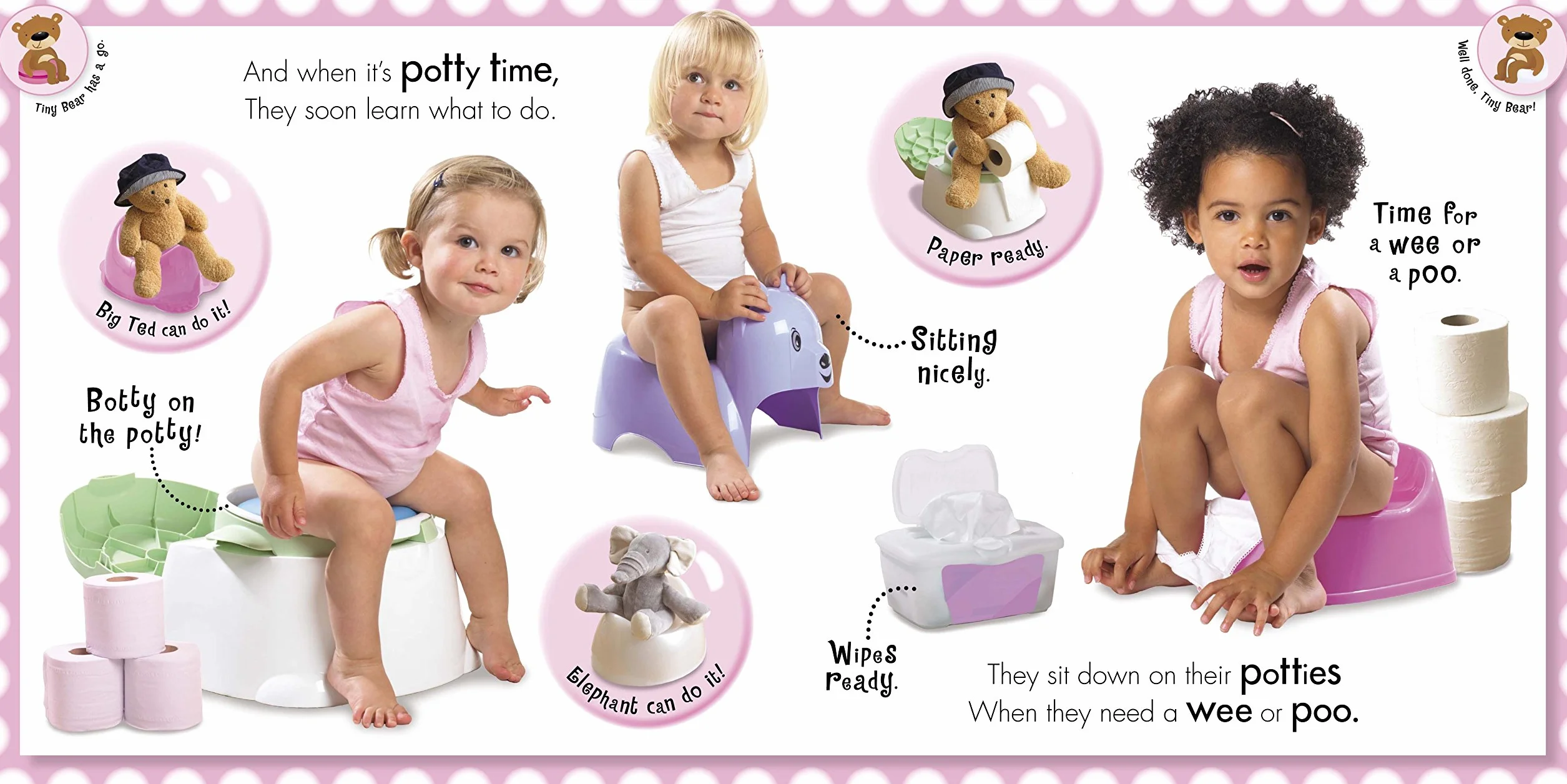 Girls' Potty Time