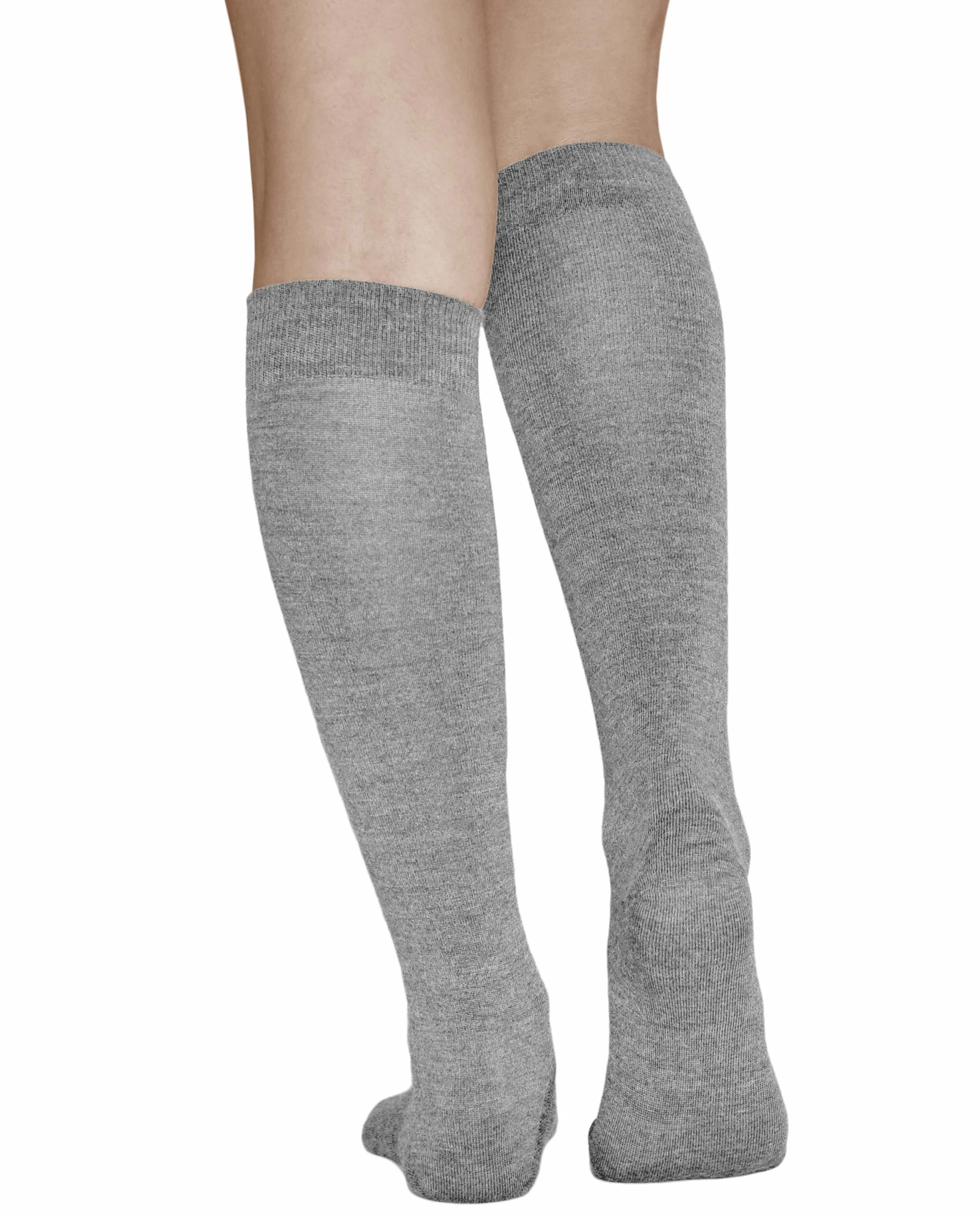 VITSOCKS Podkolanówki z WEŁNY MERINO 80% Damskie Ciepłe na Zimę Wysokie Skarpetki do Kolan