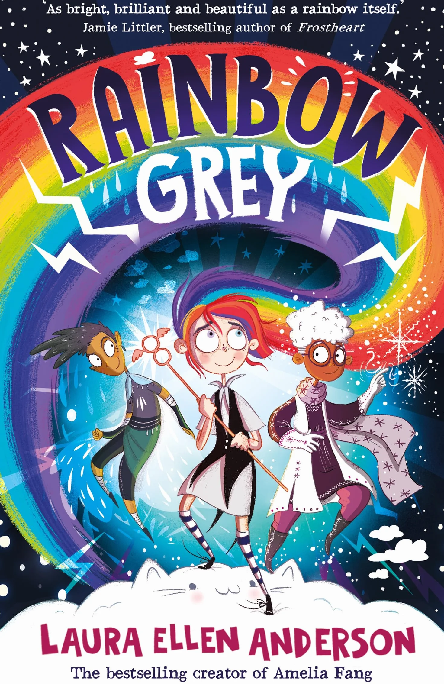 Rainbow Grey: Discover a magical new world for young readers in 2021 from the bestselling author of Amelia Fang!