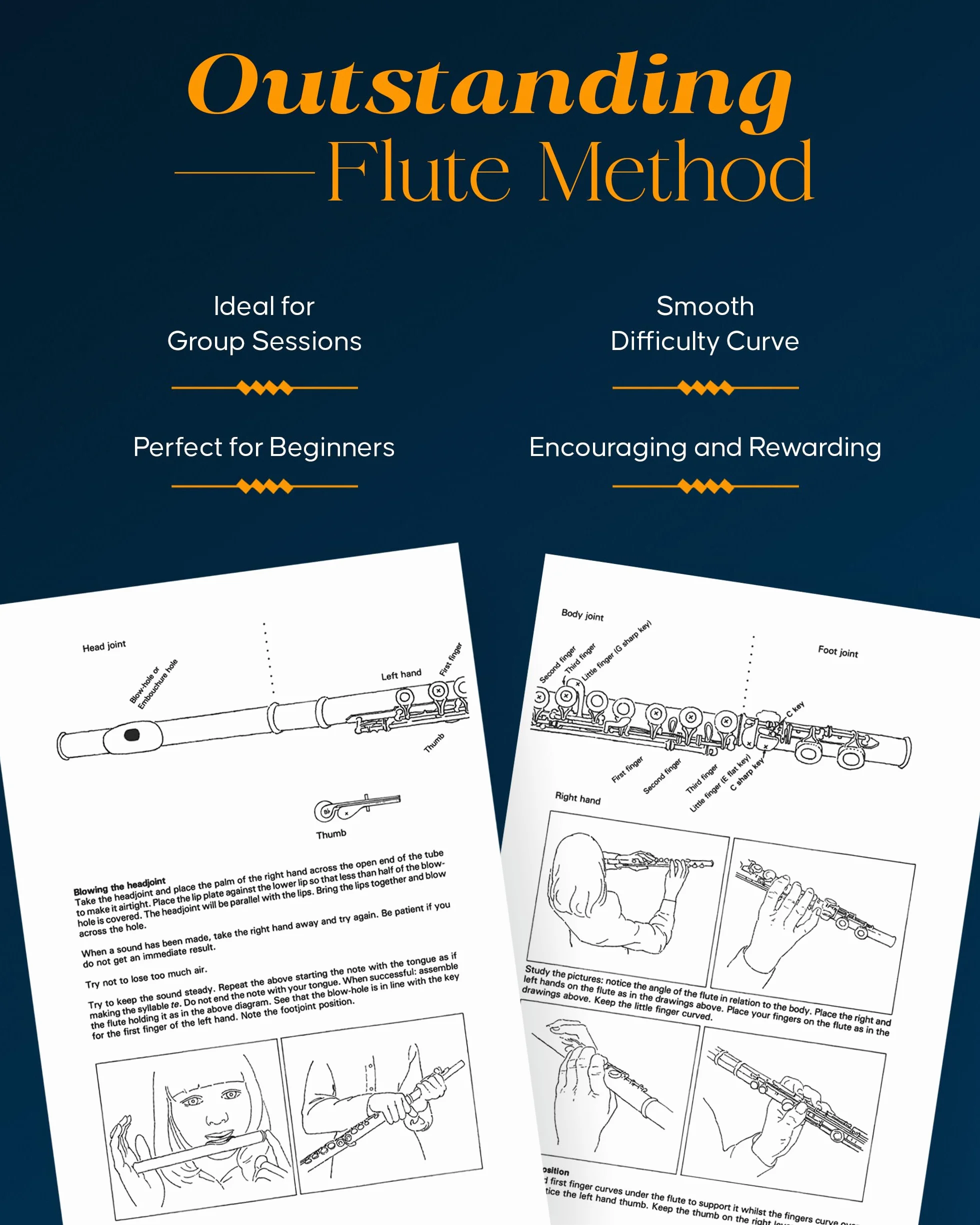 A beginners book for the flute part 1: Part One