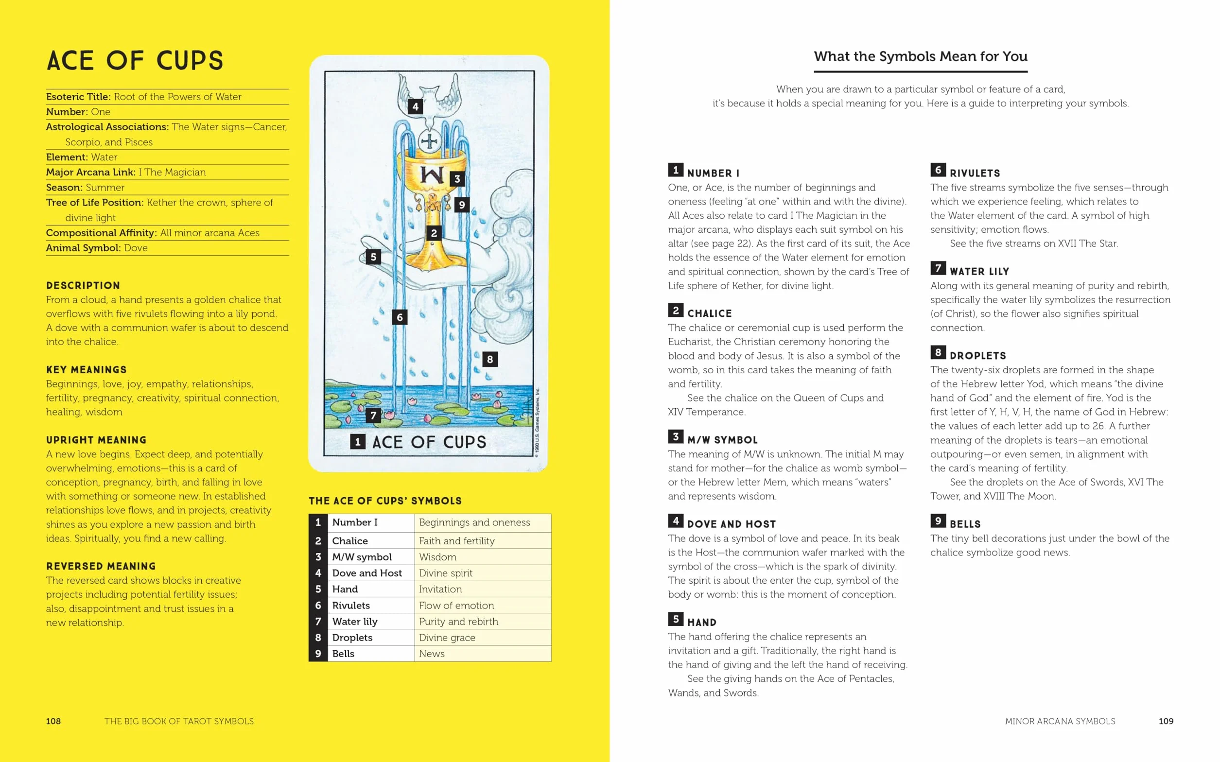 The Big Book of Tarot Symbols: The Beginner's Guide to Decoding the Cards