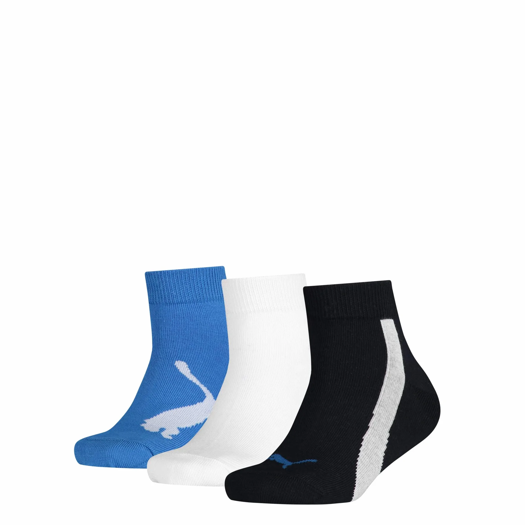 PUMA Unisex skarpety dziecięce (3 sztuki), granatowy/biały/Strong Blue, 31-34