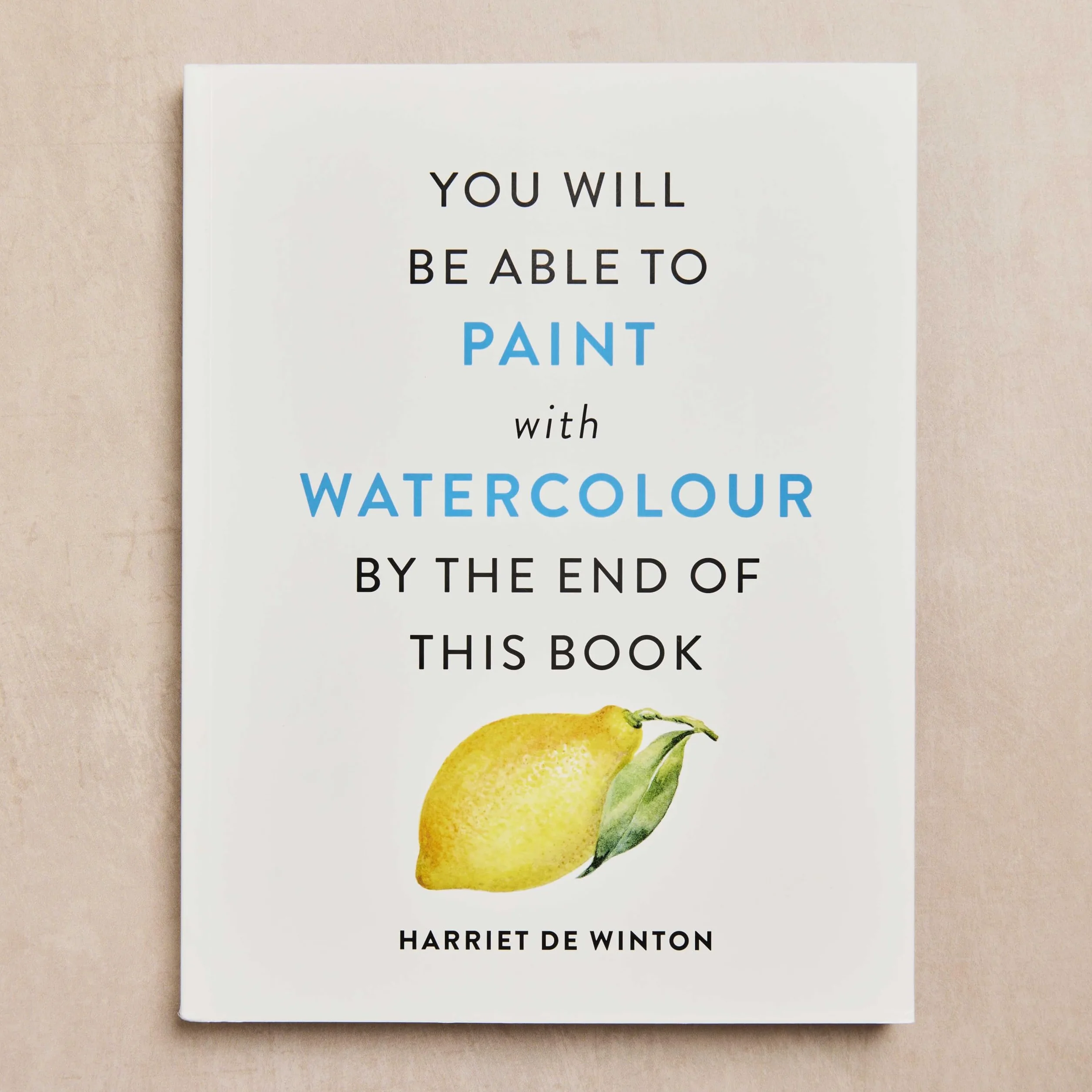 You Will Be Able to Paint with Watercolour by the End of This Book: The perfect arty Christmas gift for creative people