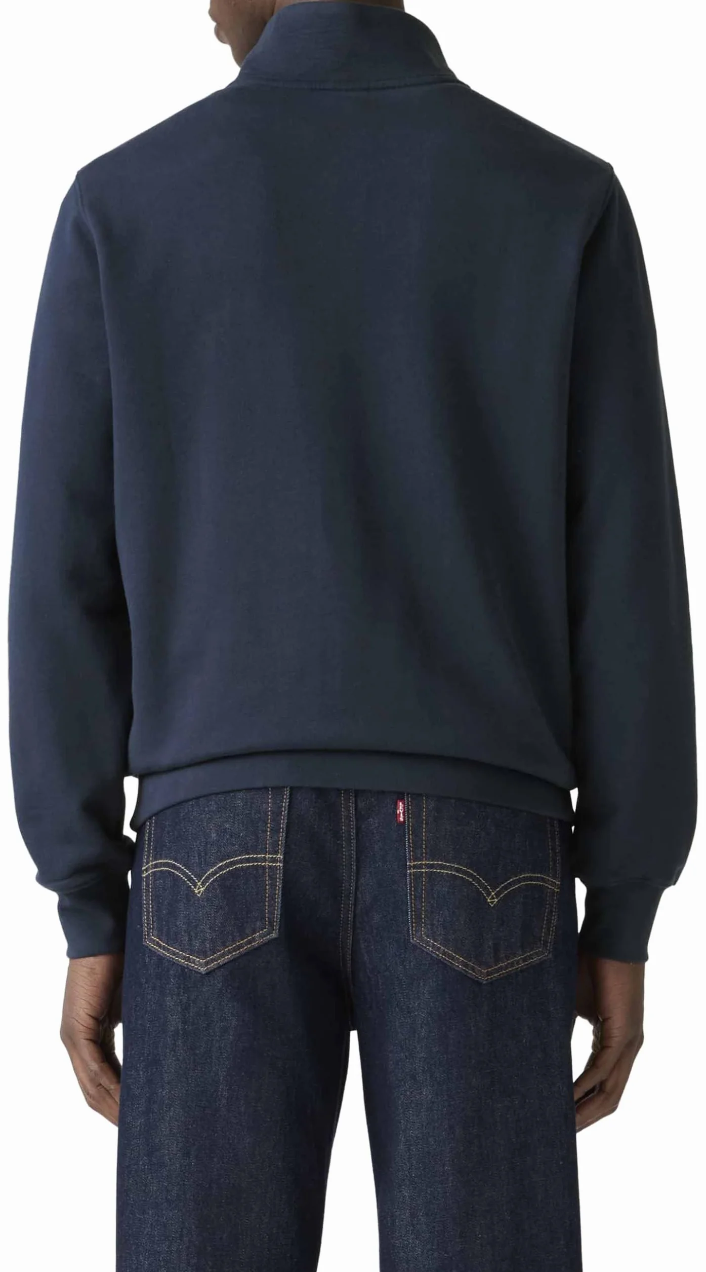 Levi's Oryginalna bluza męska Hm 1/4 Zip, granatowy blezer, L