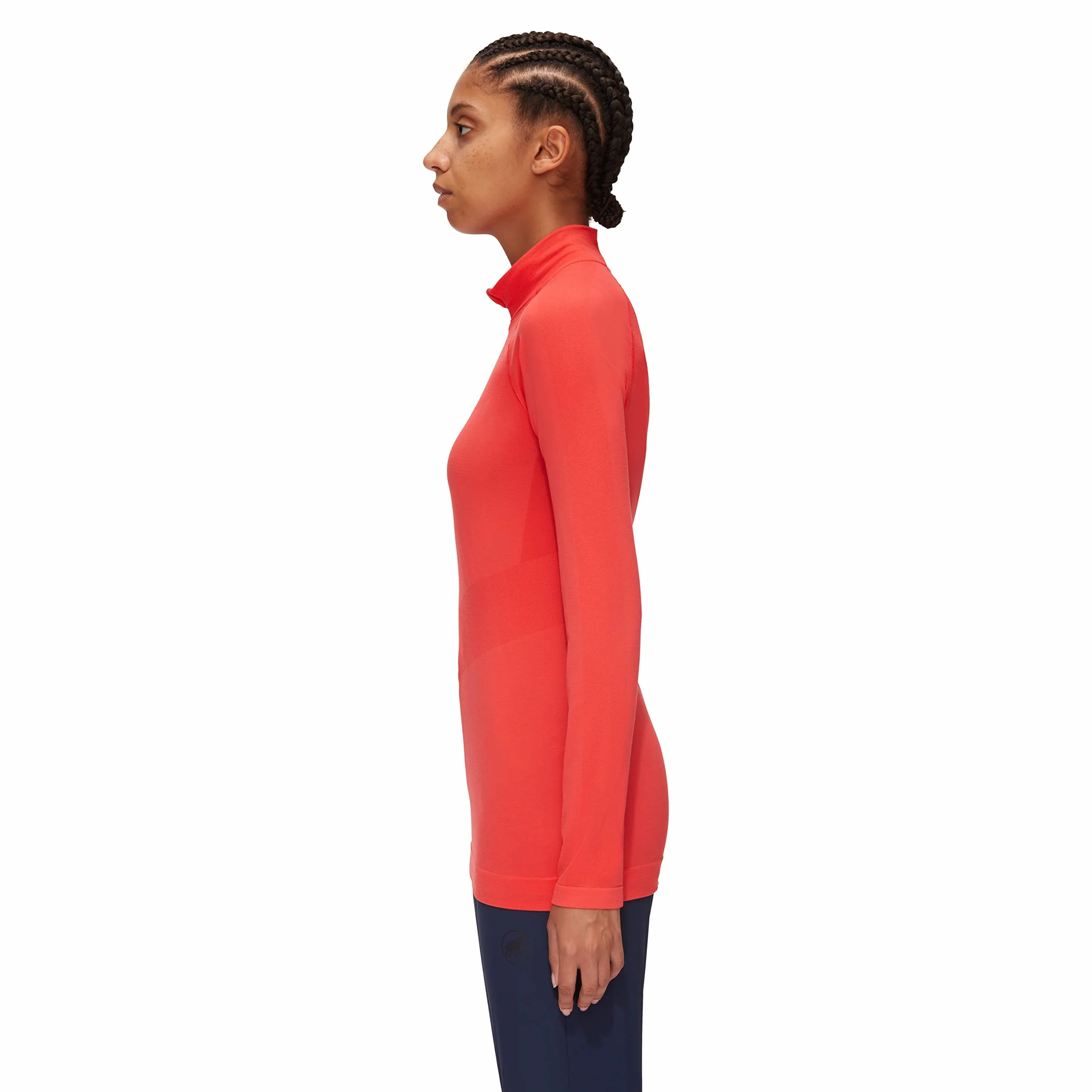 Mammut Koszulka Kobiety Damska koszulka z długim rękawem Trift Half Zip