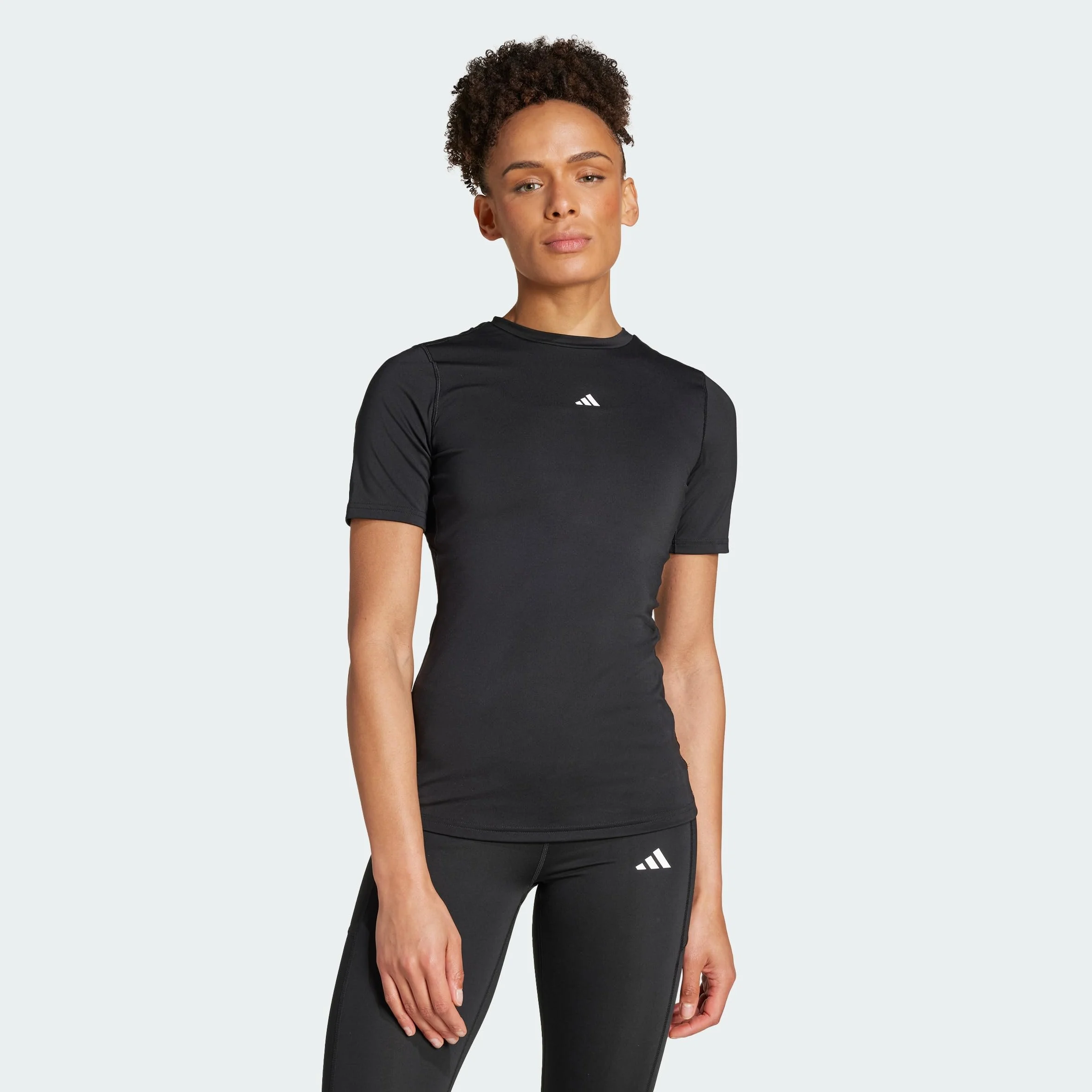 adidas Kobiety TECHFIT Training T-Shirt, Black, M