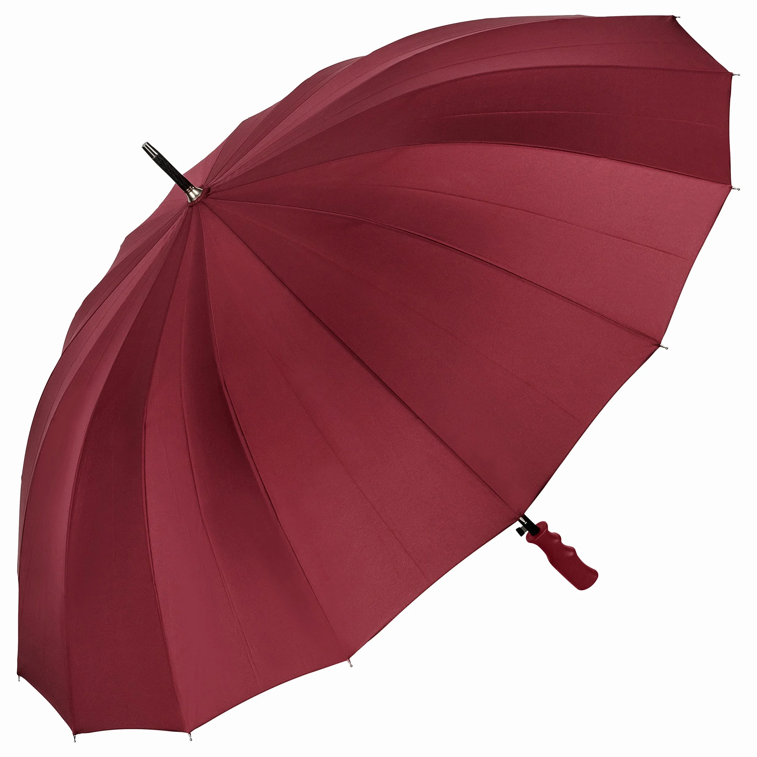 VON LILIENFELD Parasol XXL Ø 120 cm, duży format, automatyczne otwieranie, dla 2 osób, 16 segmentów, Cleo