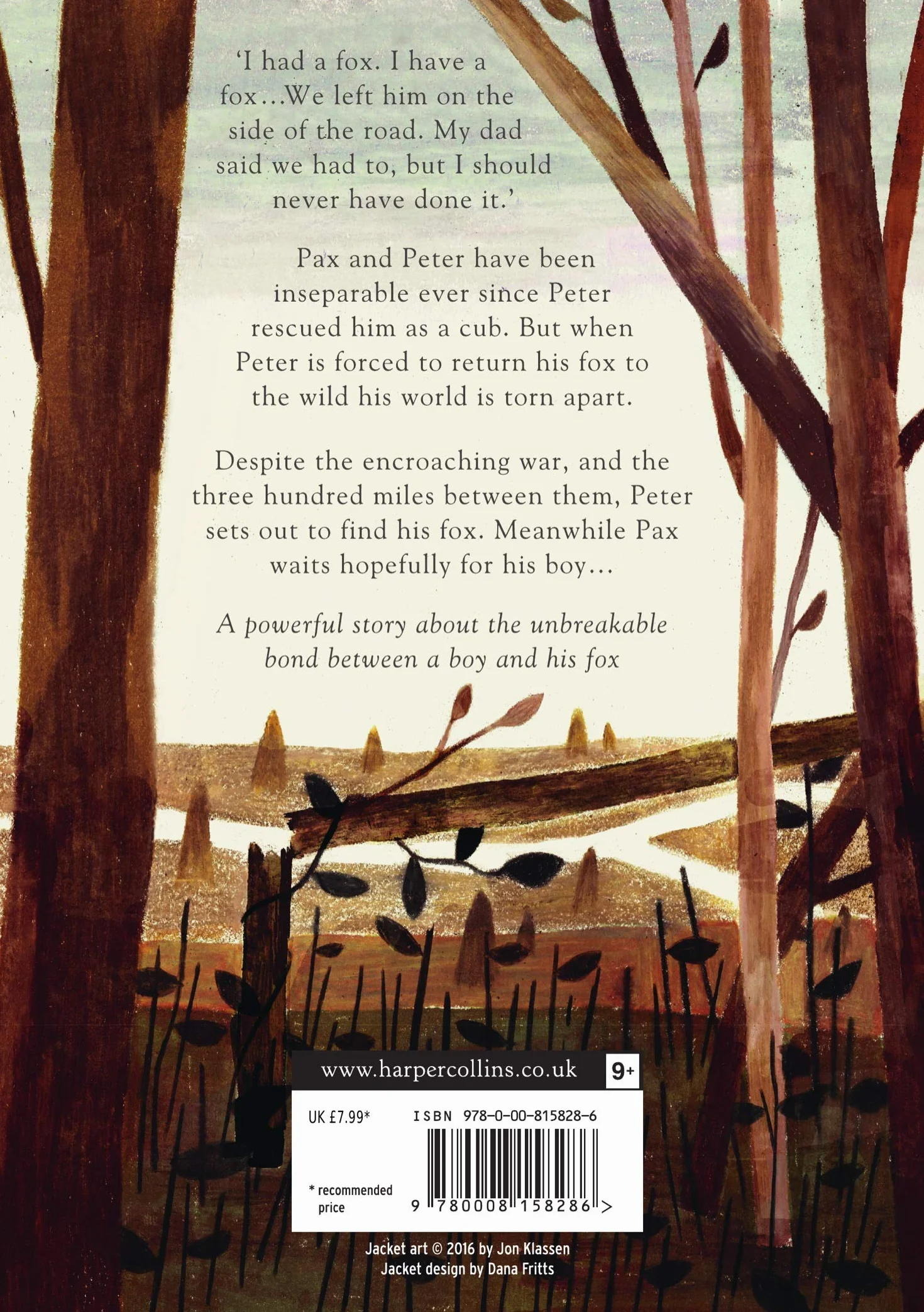 Pax: Sara Pennypacker, Jon Klassen
