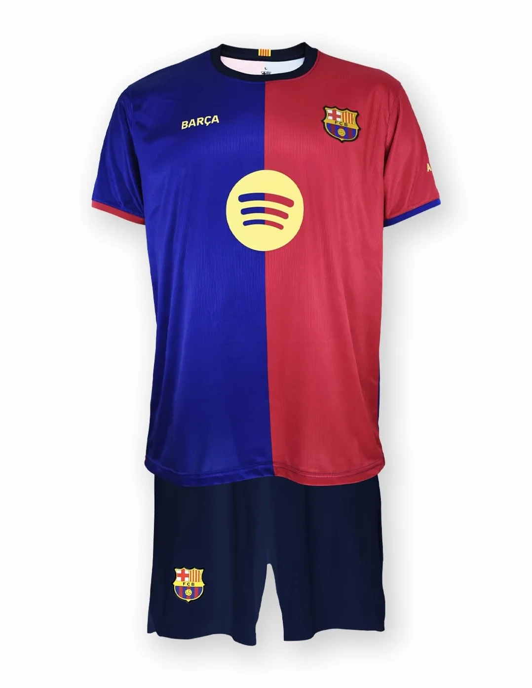FC Barcelona koszula Uniseks - dzieci Primera Equipación Niños Temporada 24/25 Conjunto