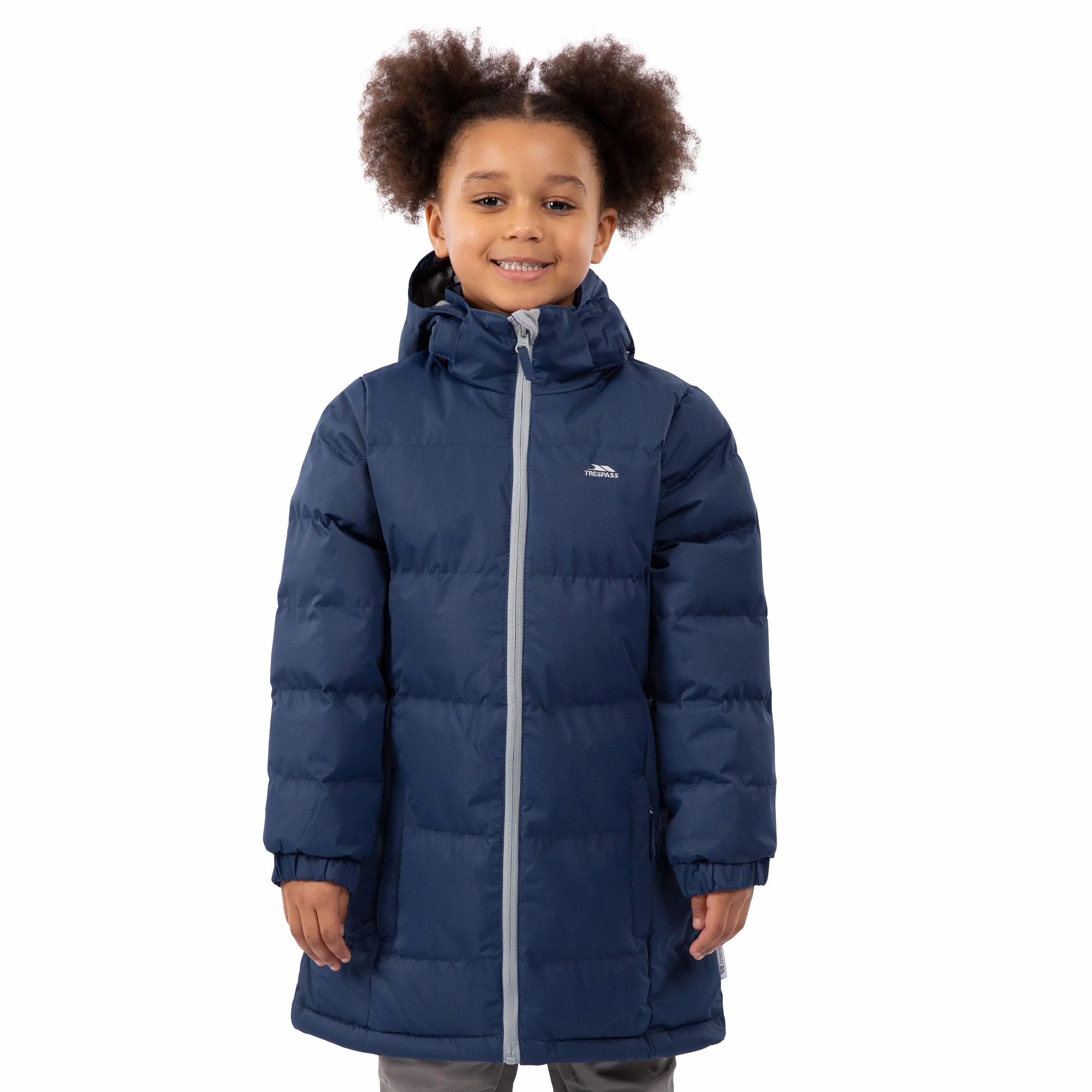 Trespass Fille Tiffy Veste Tiffy, niebieski - granatowy, rozm. Size 9/10 (rozmiar producenta: Size 9/10)
