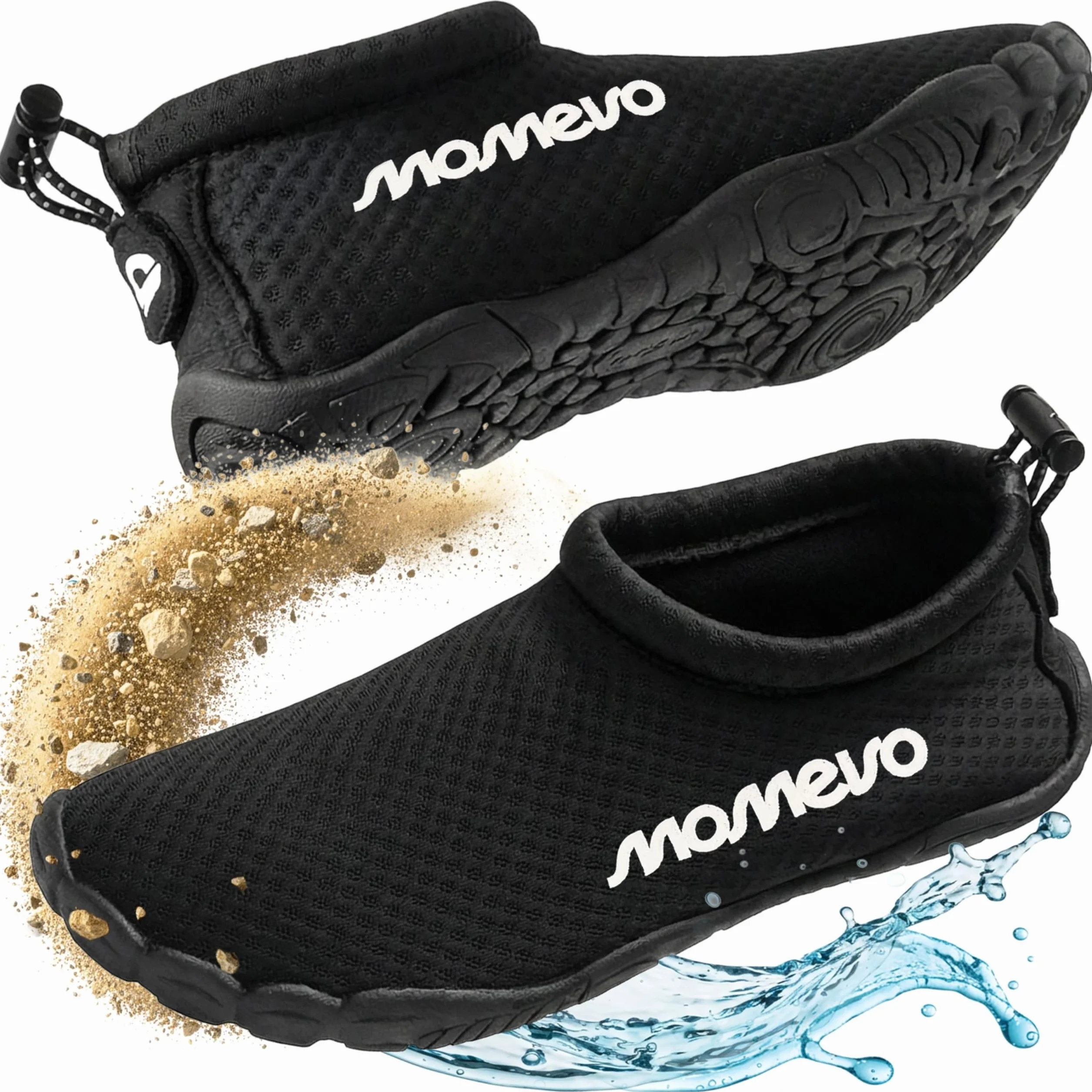 WaterMates buty kąpielowe dla kobiet i mężczyzn – lekkie, antypoślizgowe buty do wody z szerokim noskiem, szybkoschnące, na plażę, basen i do morza