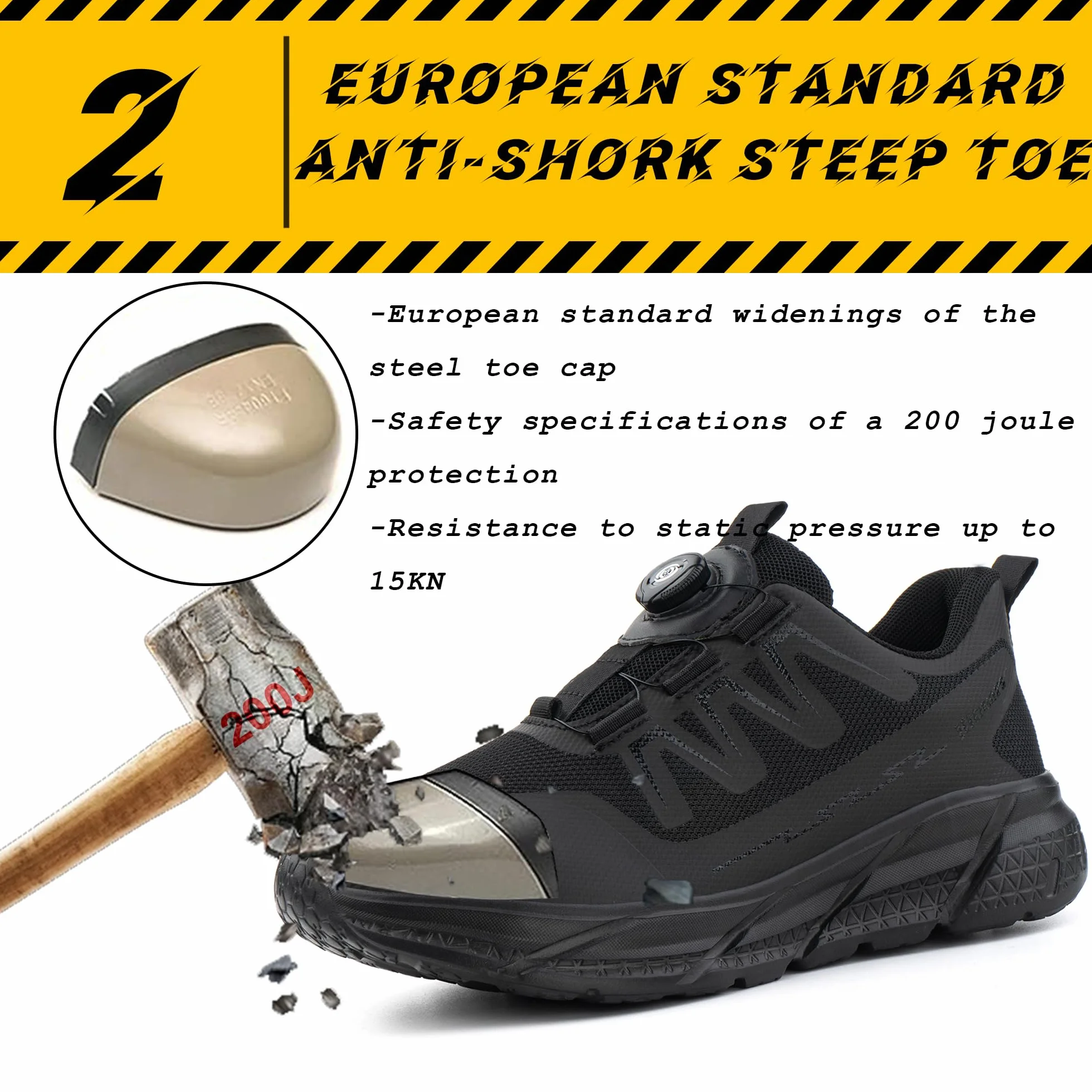 Lekkie buty ochronne EU37-46