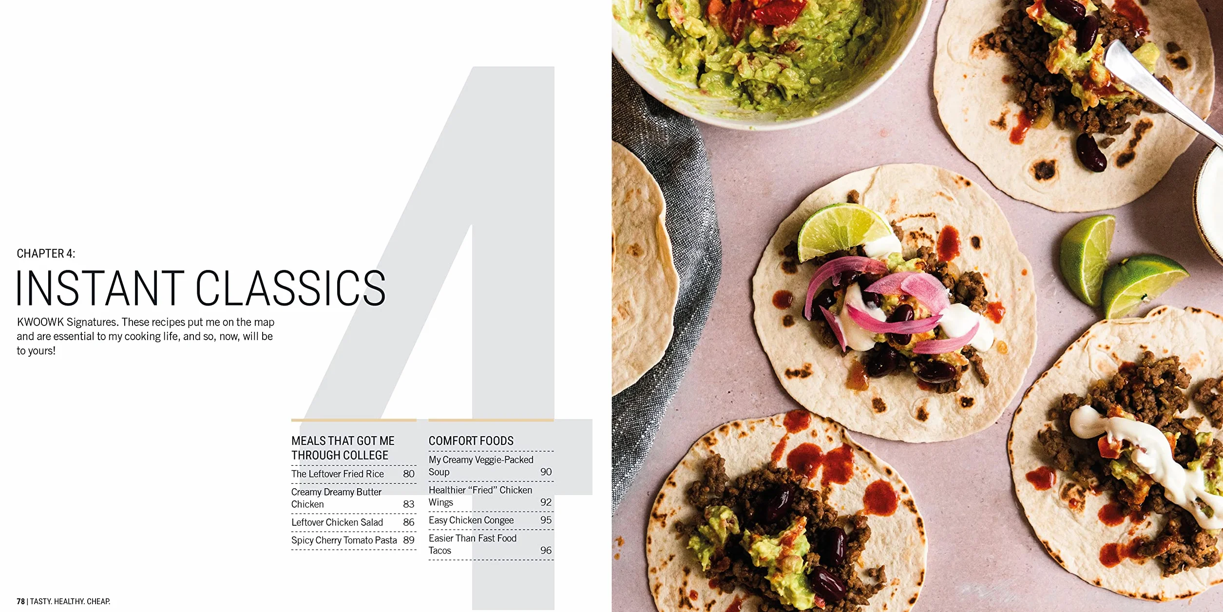 Tasty. Healthy. Cheap.: Budget-Friendly Recipes with Exciting Flavors