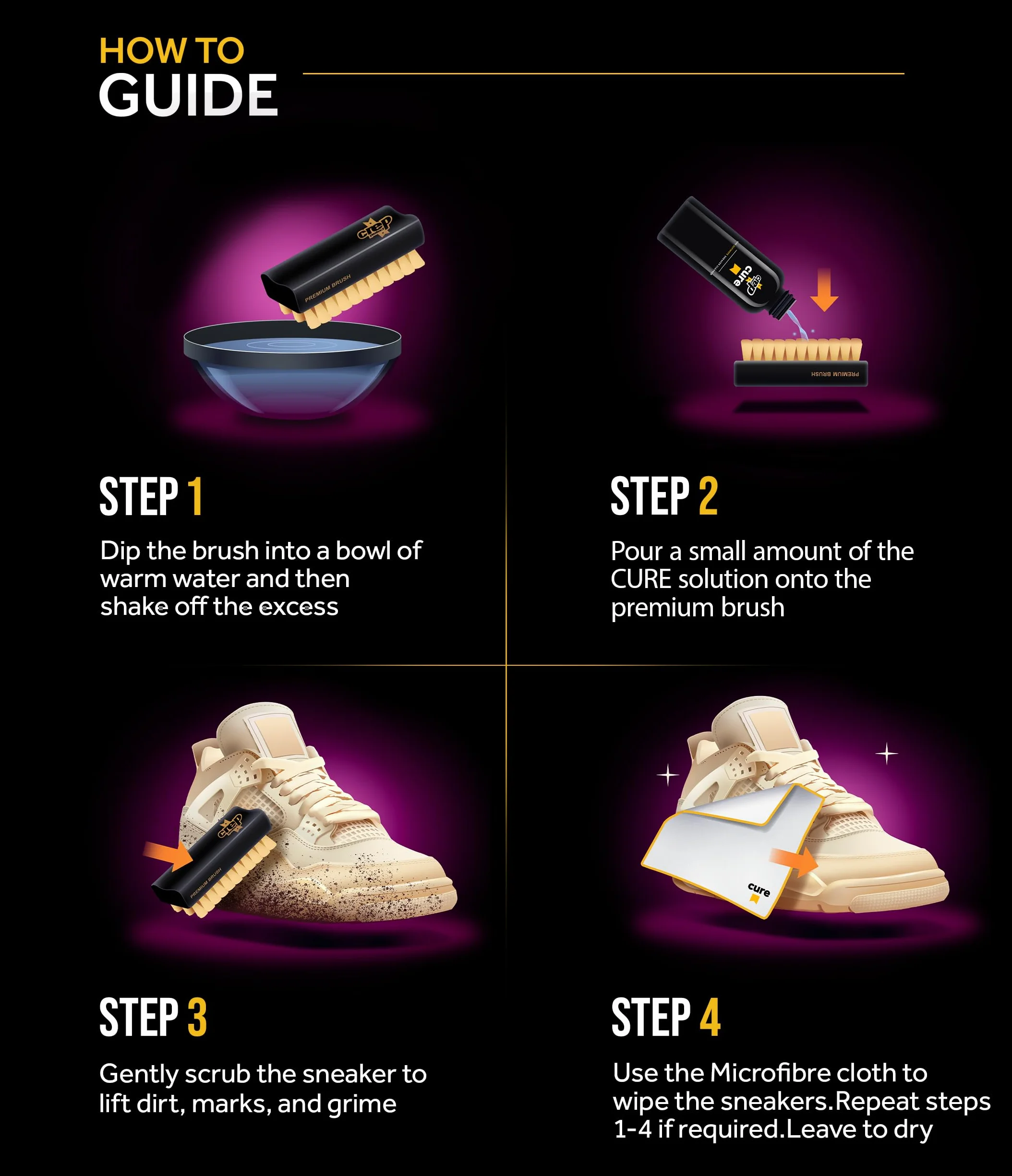 Crep Protect Cure Ultimate Zestaw do Czyszczenia Butów