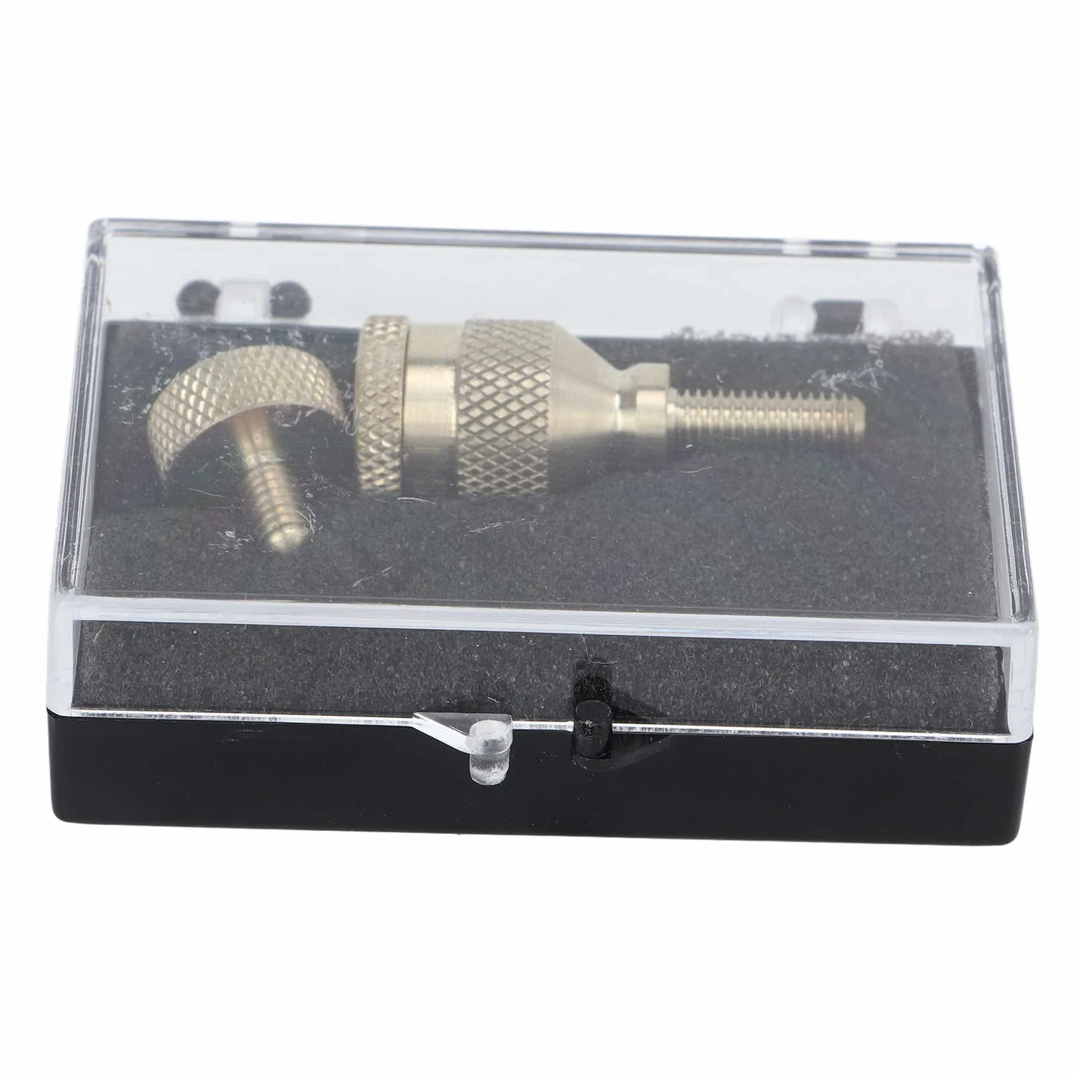 Śruba na Szyję Saksofonu, 2 Szt. 4mm Saksofon Śruba metalowa Złoty Sax Neck Screw Zakrzywiona Szyjka Saksofonu śruby Dokręcające dla Saksofonów Sopranowych, Tenorowych, Sopranowych