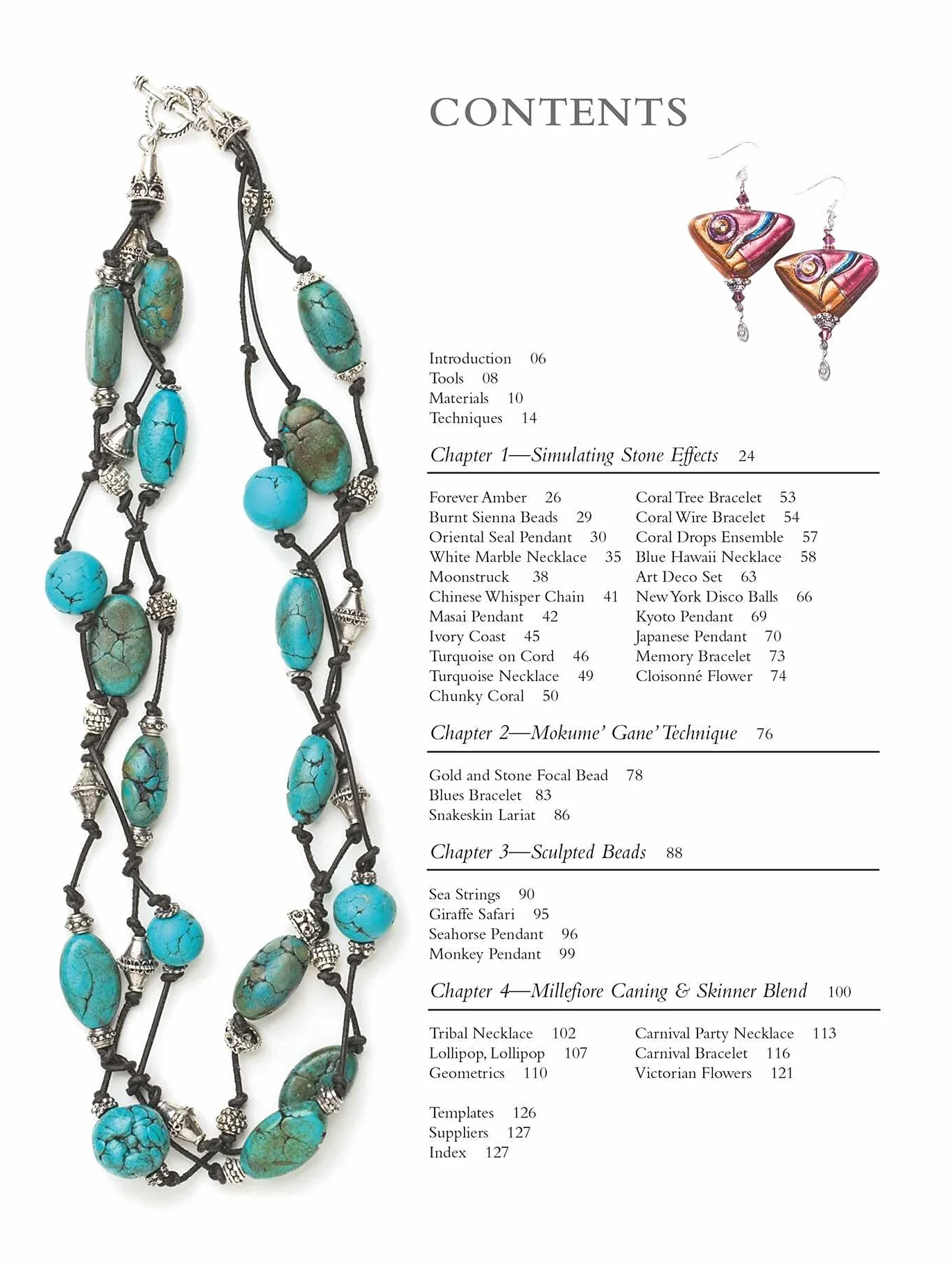 Polymer Clay Jewelry: 35 Step-By-Step Projects for Beautiful Beads and Jewelry