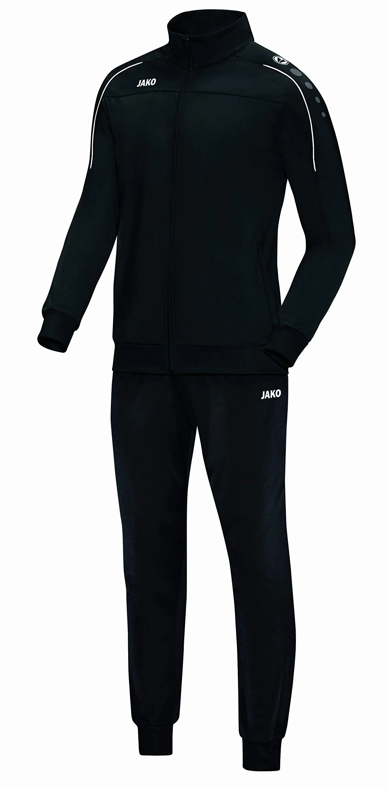 JAKO Dziecięcy dres treningowy poliester Classico, czarny, 152, M9150