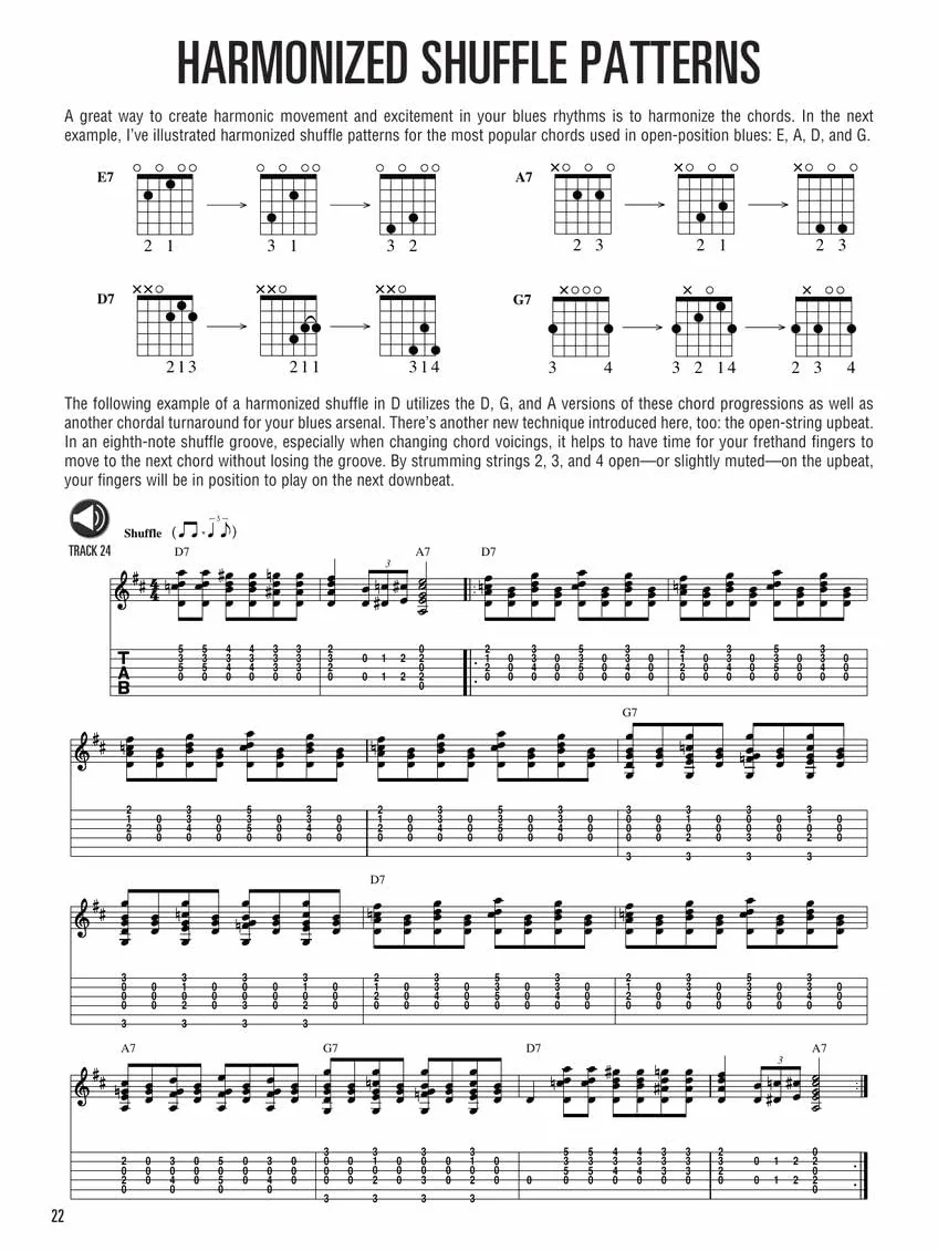 Hal leonard guitar method: blues guitar guitare +cd