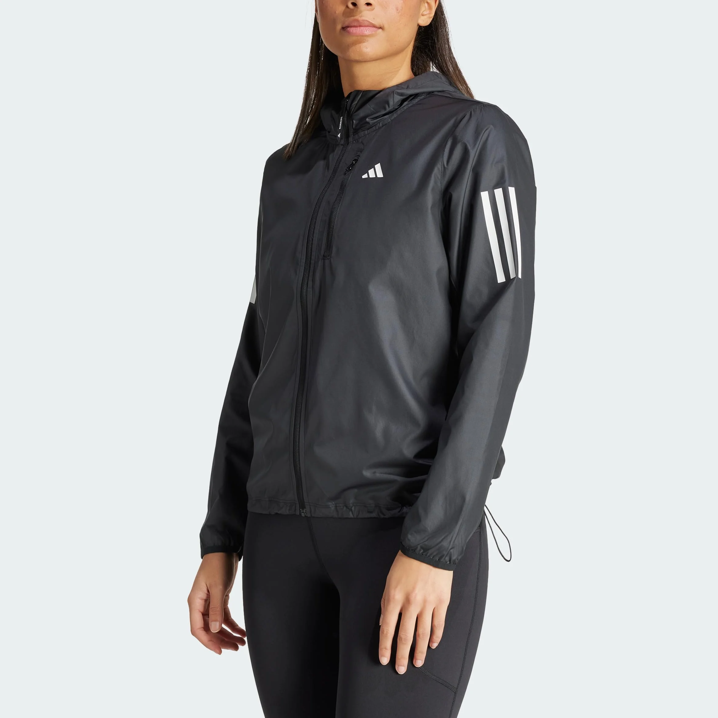 adidas Kobiety Own The Run Jacket, Black, S