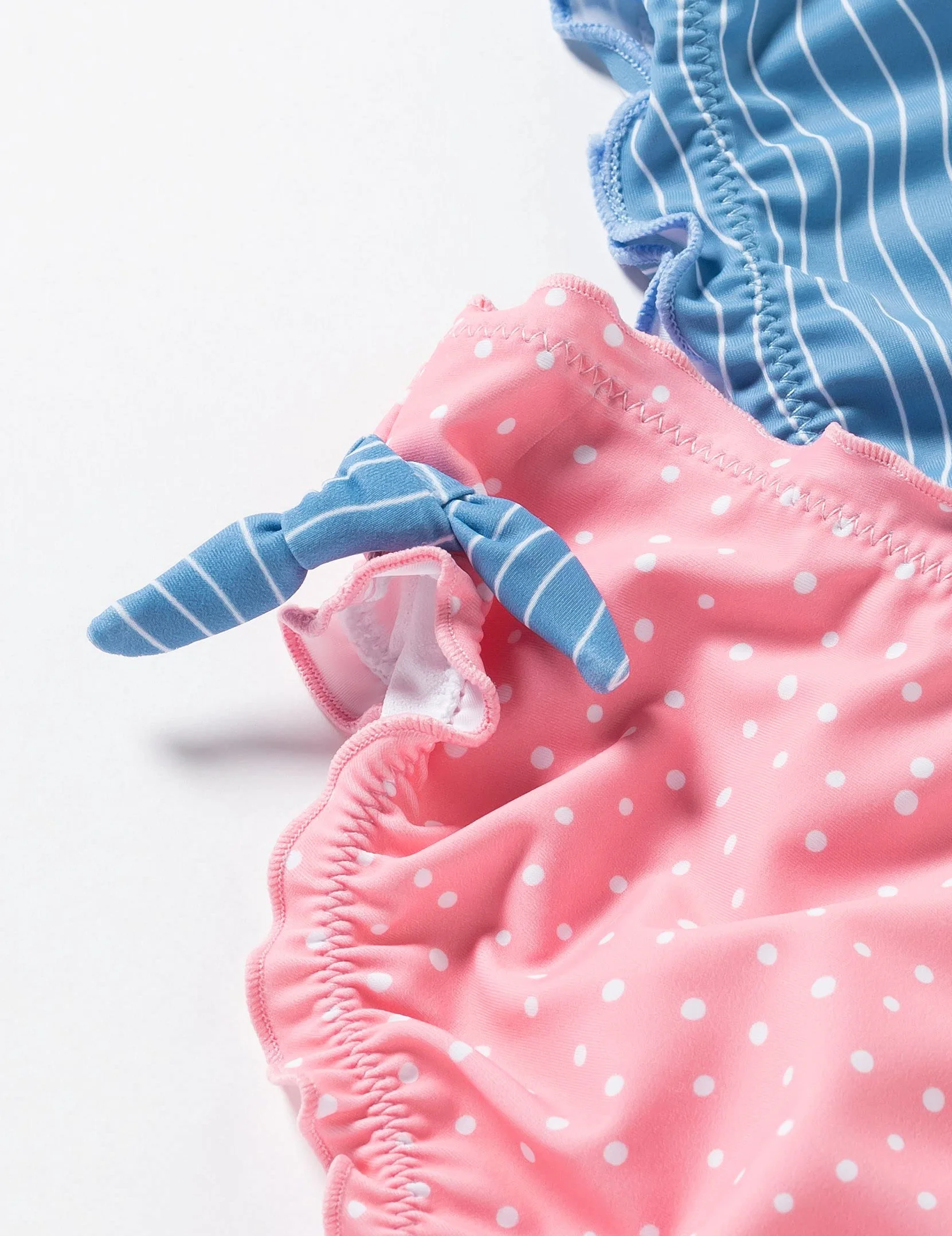 Playshoes Dziewczęcy kostium kąpielowy z ochroną przed promieniowaniem UV, rak, 122-128