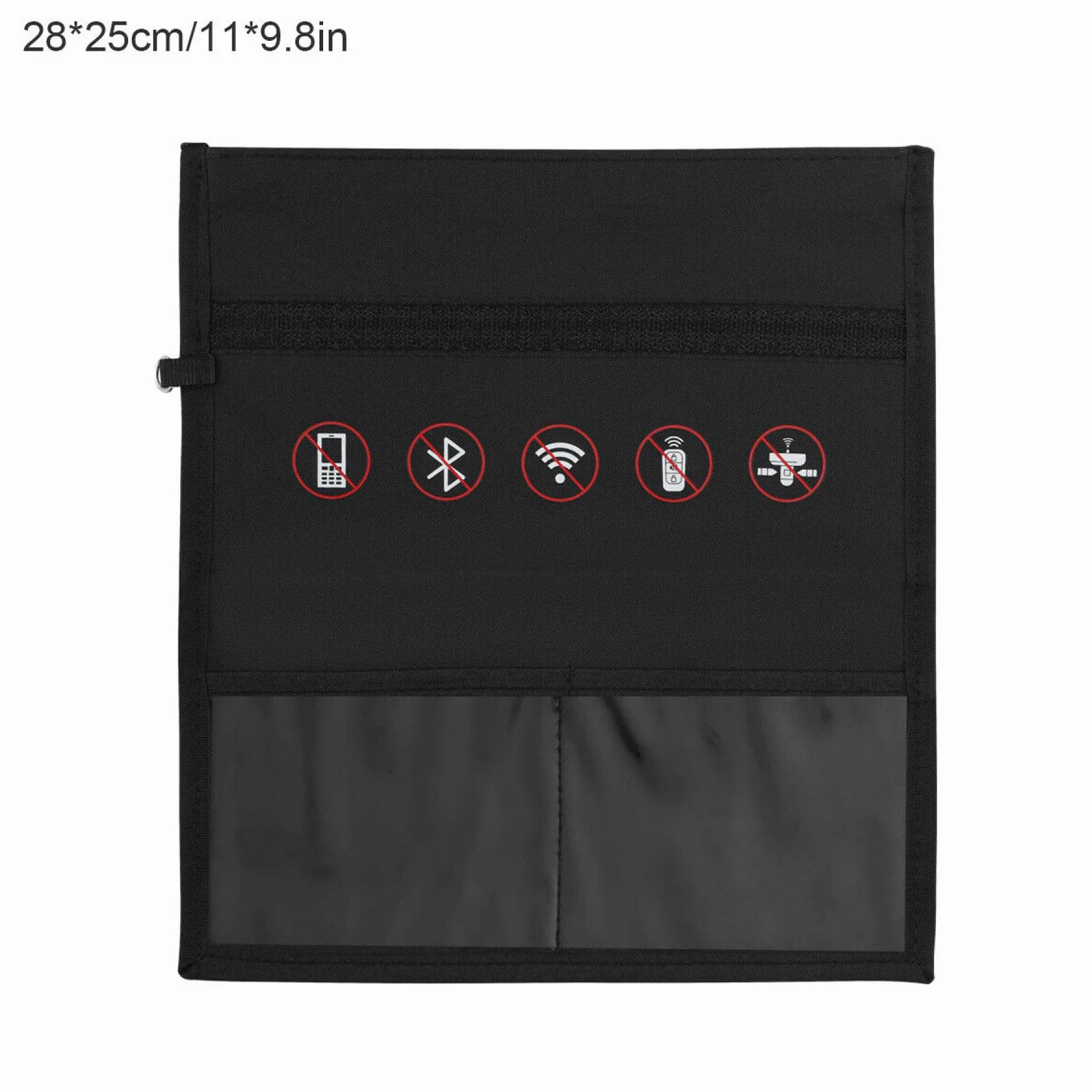 Torba Faraday z osłoną blokującą sygnał RFID, duża torba na laptopa, mała/duża (25 * 28 cm)