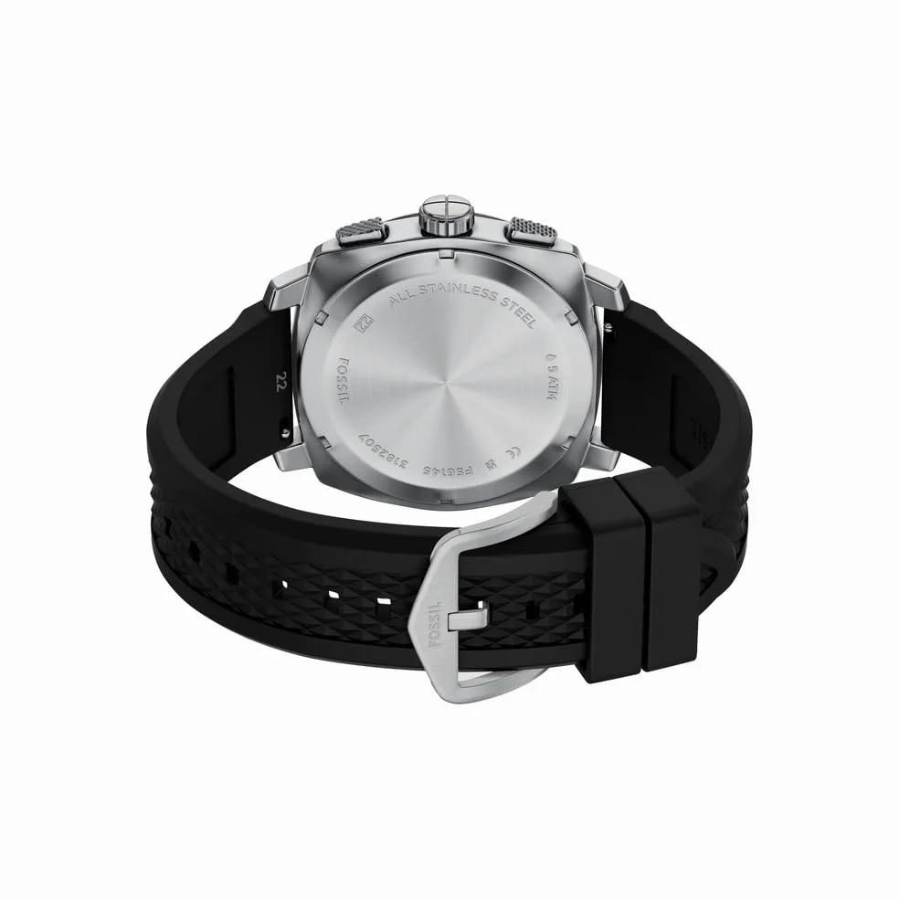 Fossil Machine FS6145SET męski zegarek ze stali nierdzewnej, 42 mm