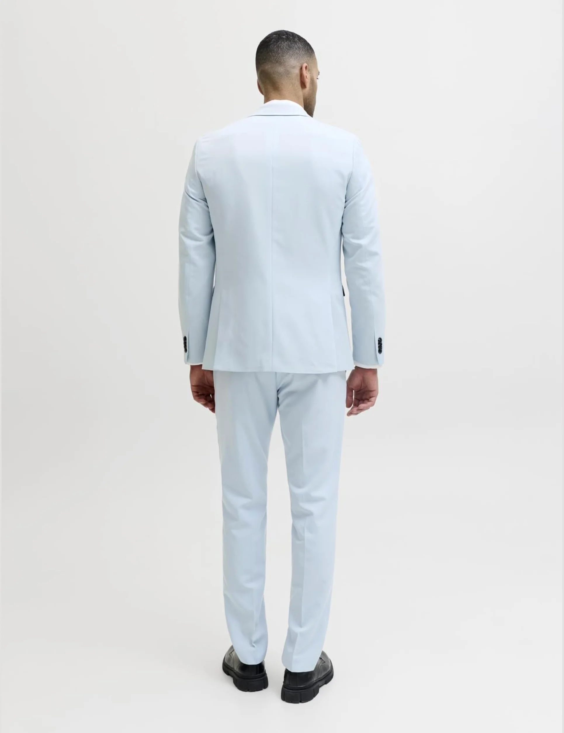 JACK & JONES Jprfranco Suit Noos męski garnitur, Chambray Blue/Fit: super slim fit, 52