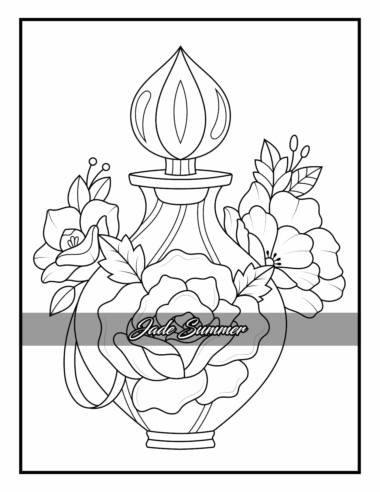 100 Flowers: Adult Coloring Book with Bouquets, Wreaths, Swirls, Patterns, Decorations