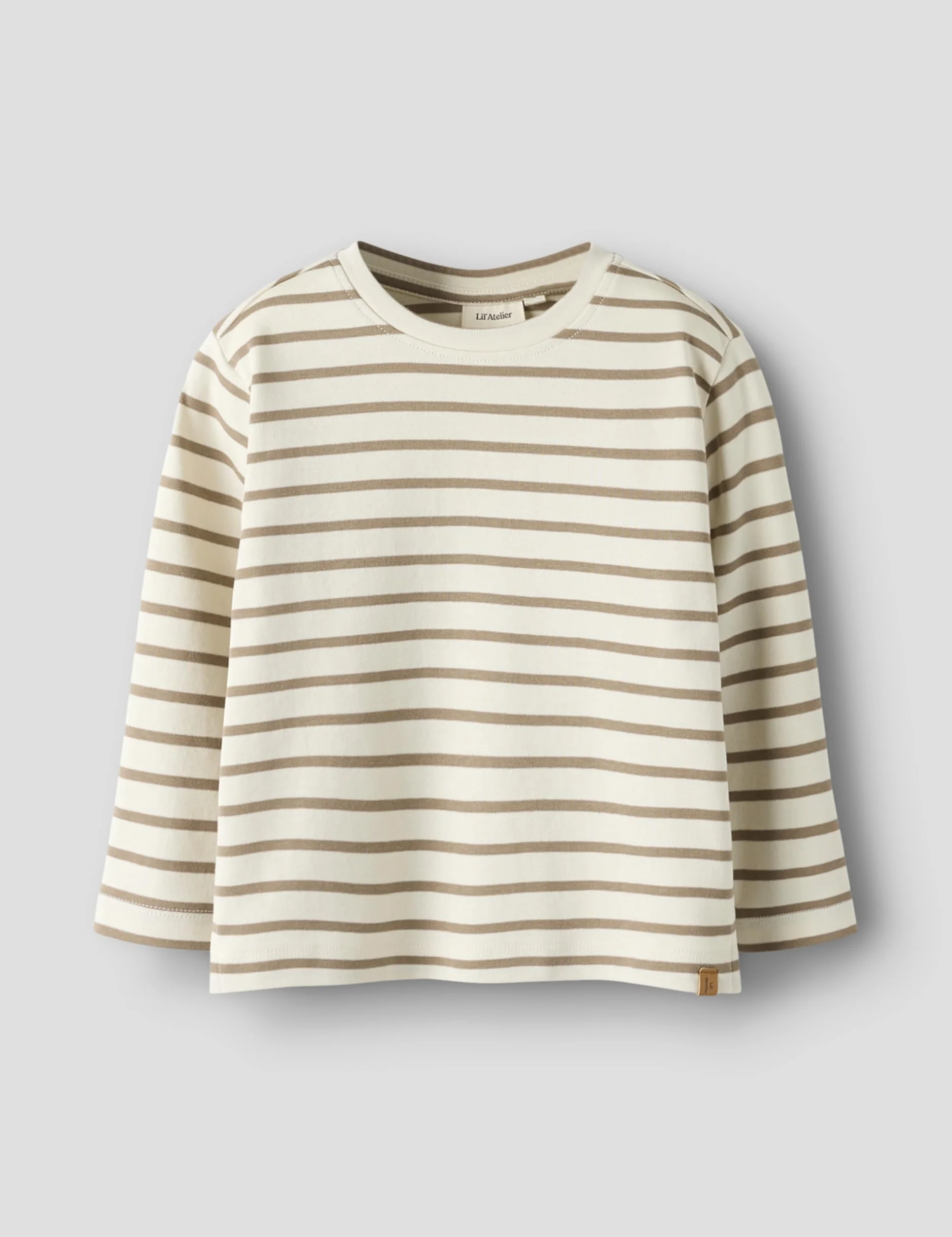 Nmmlimia Ls Loose Top Lil Noos, Turtledove, 122-128