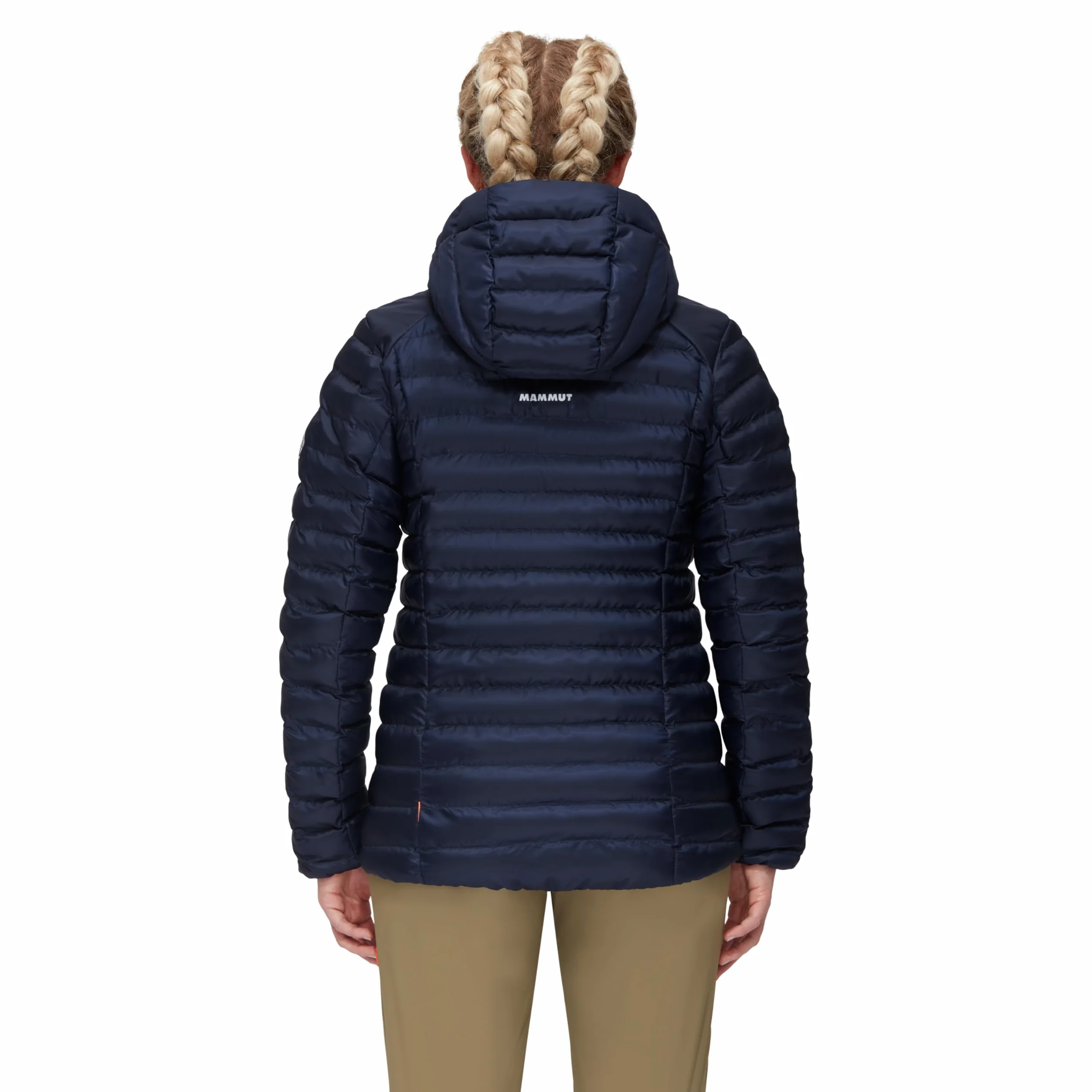 Mammut Albula IN Hooded Jacket Women – Damska Izolowana Kurtka z Kapturem | Puchowa i Lekka | Marine, Rozmiar M