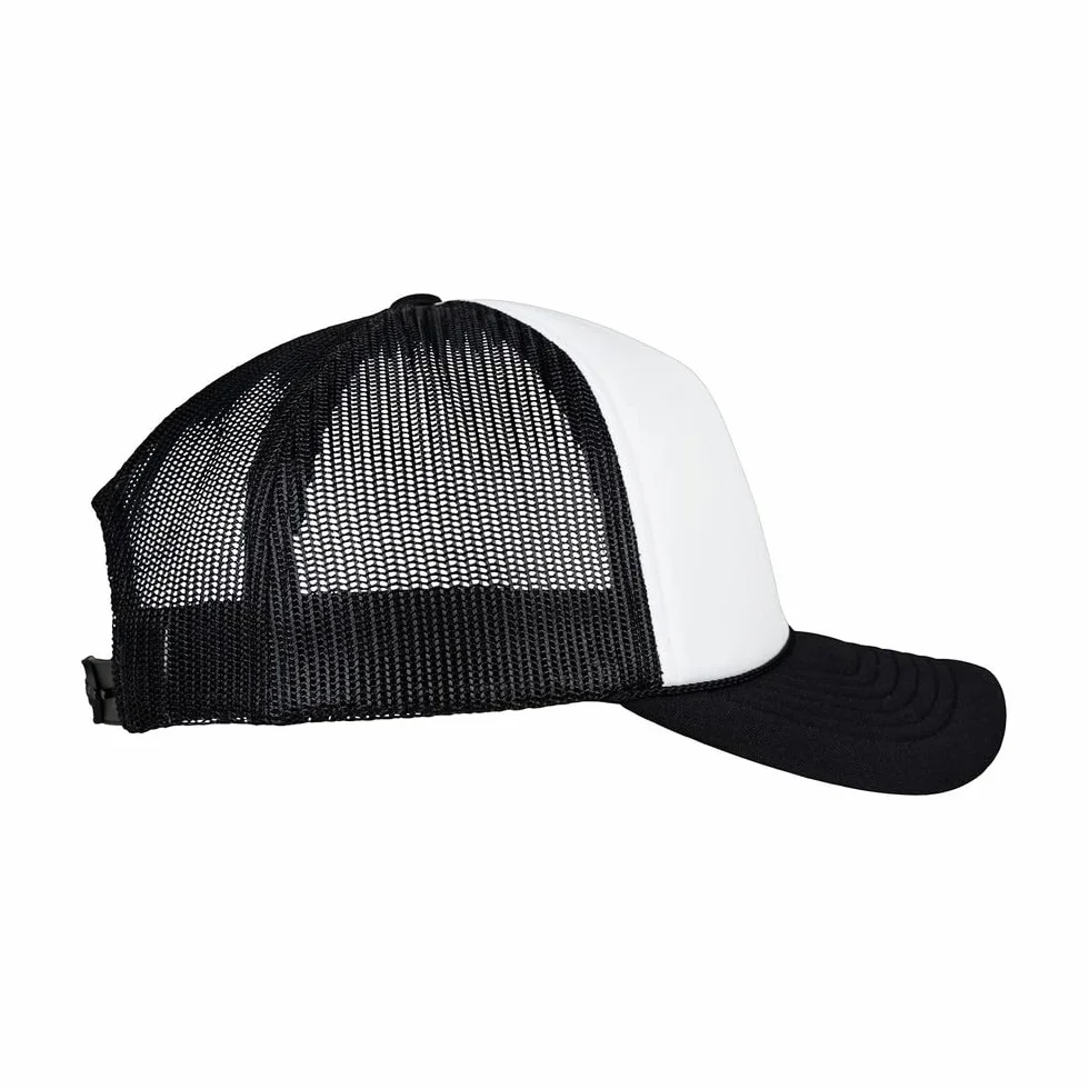 FlexFit Foam Trucker Curved Visor czapka z daszkiem, uniseks czarny czarny jeden rozmiar