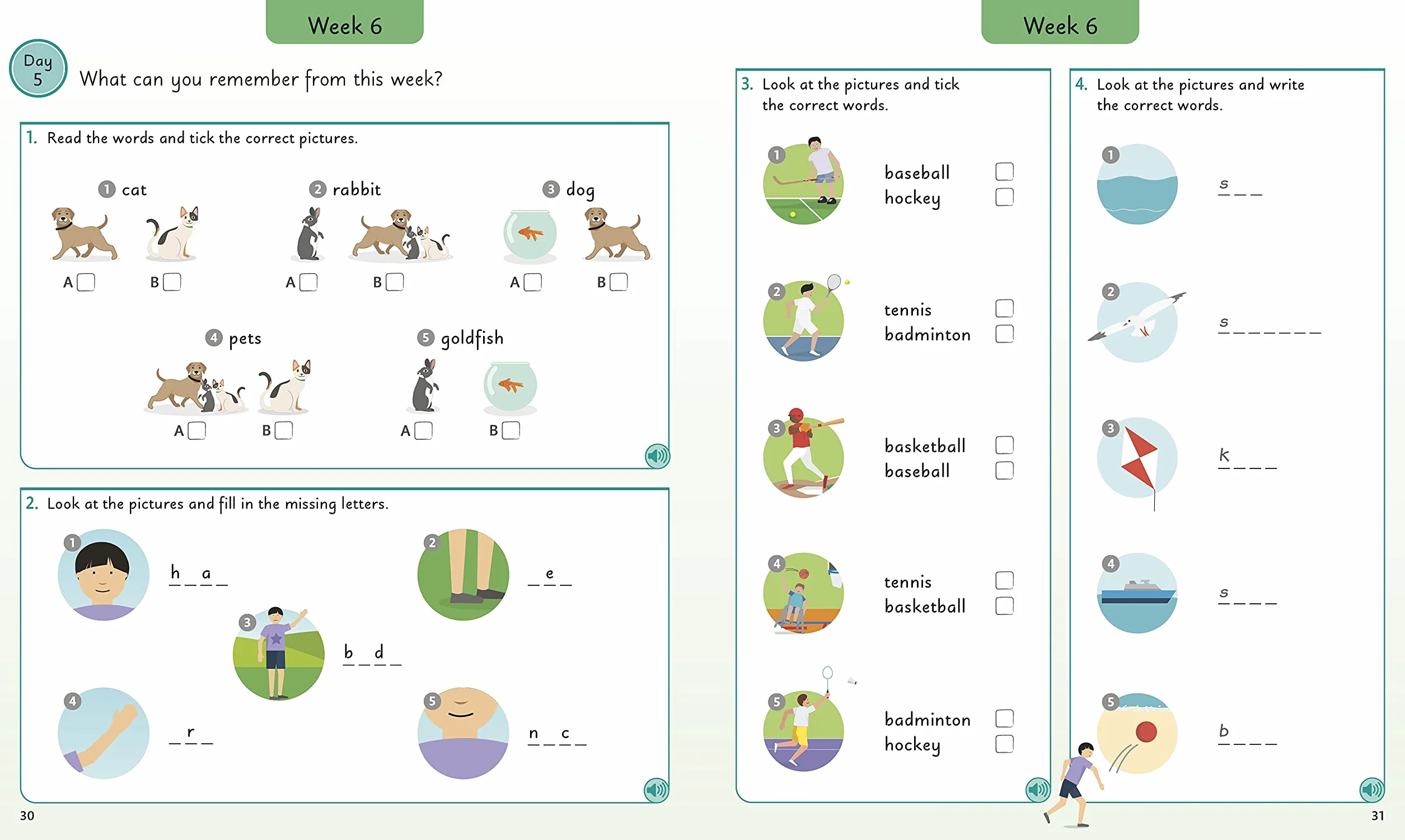 English for Everyone Junior 5 Words a Day: Learn and Practise 1,000 English Words