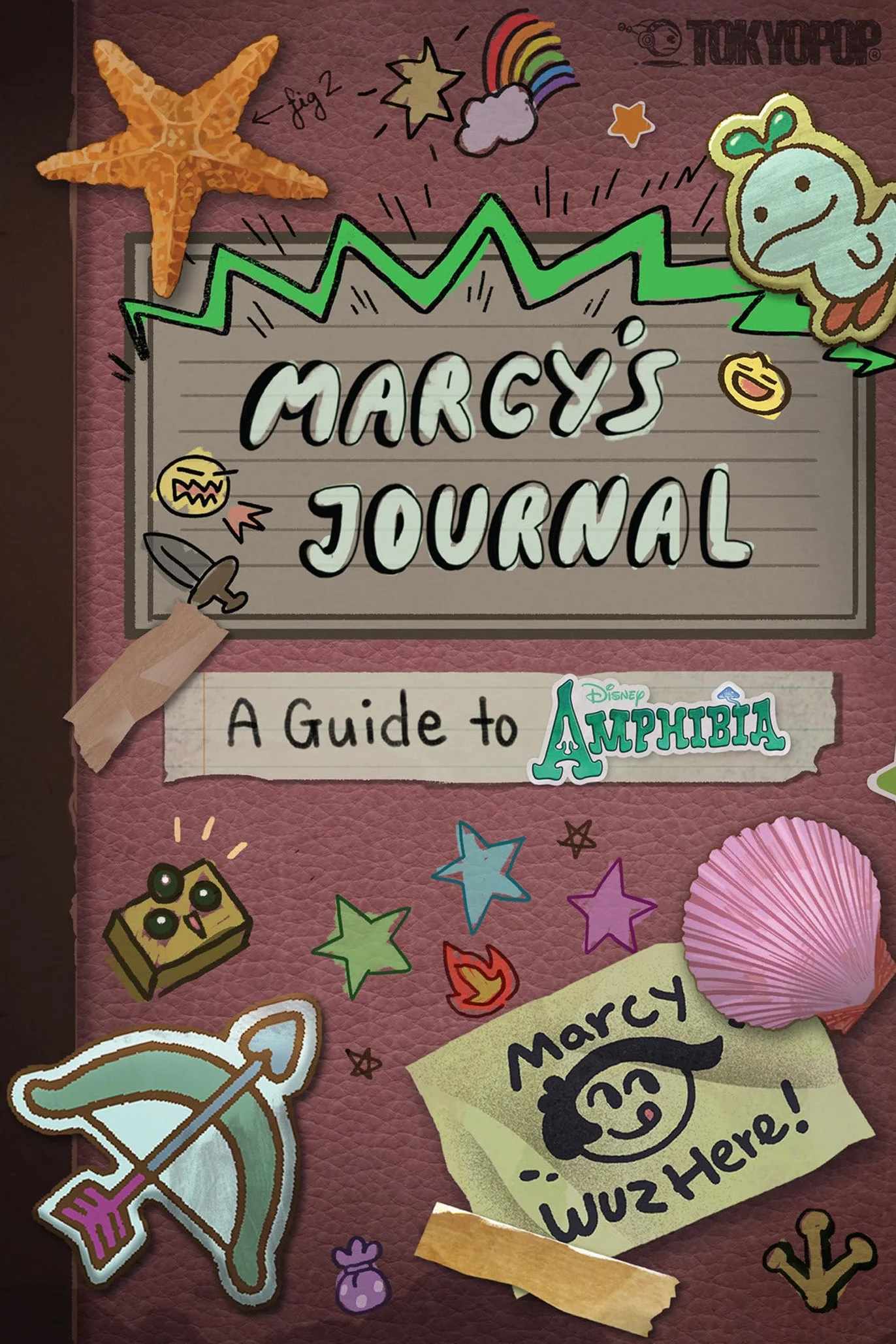 Disney Manga: Marcy's Journal - A Guide to Amphibia (Softcover Edition)