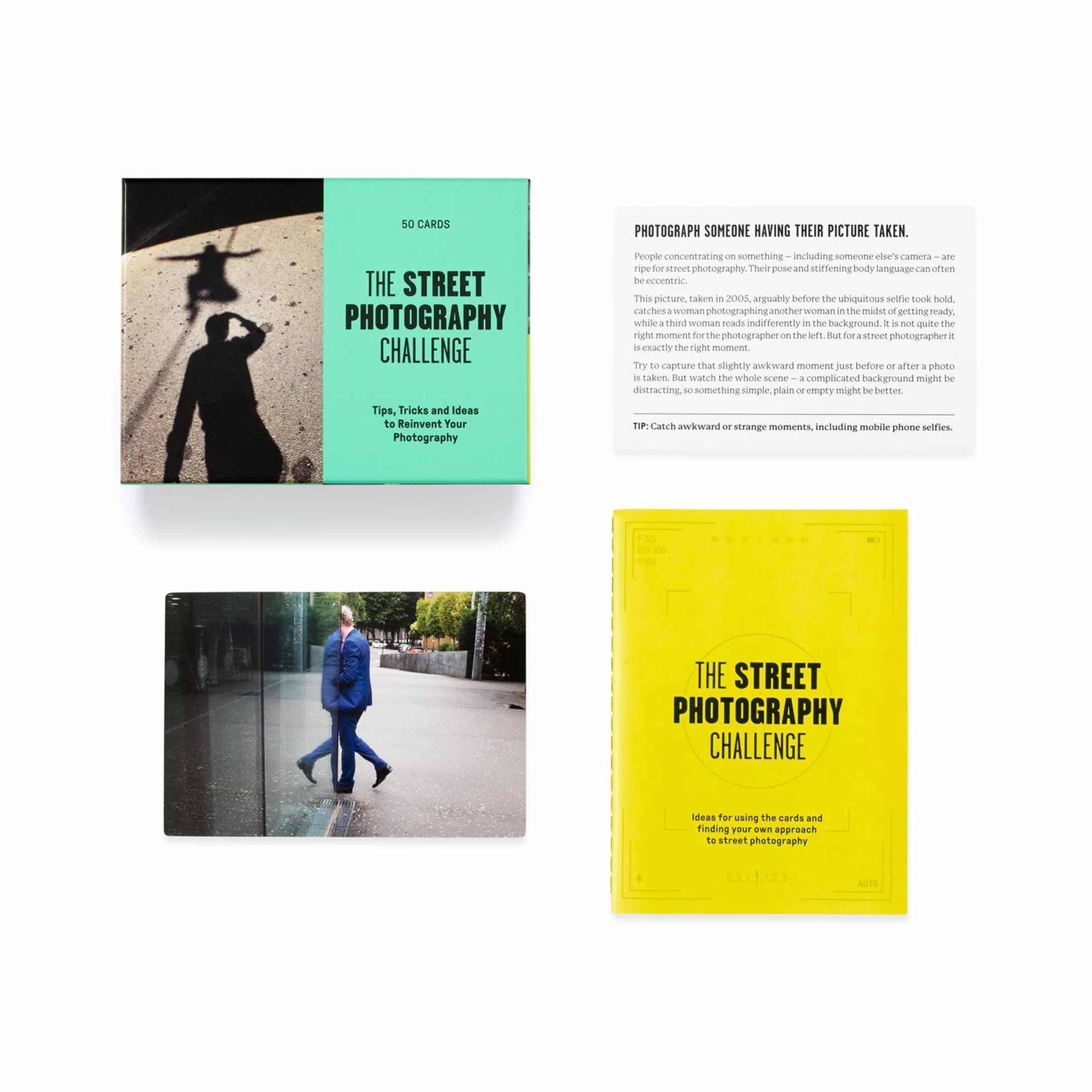 The Street Photography Challenge (50 Cards) /anglais: 50 Tips, Tricks and Ideas to Reinvent Your Photography